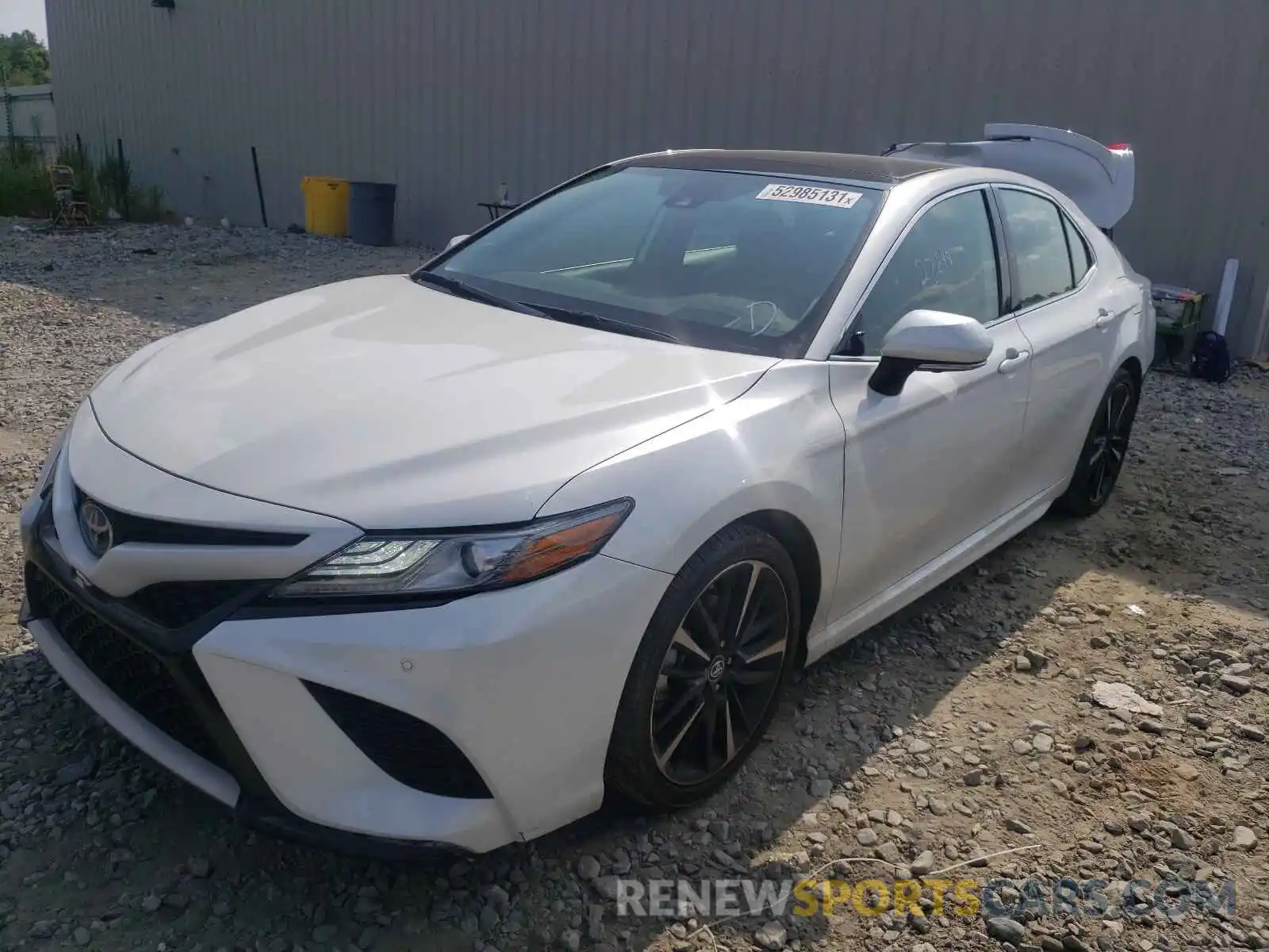 2 Photograph of a damaged car 4T1B61HK4KU796388 TOYOTA CAMRY 2019