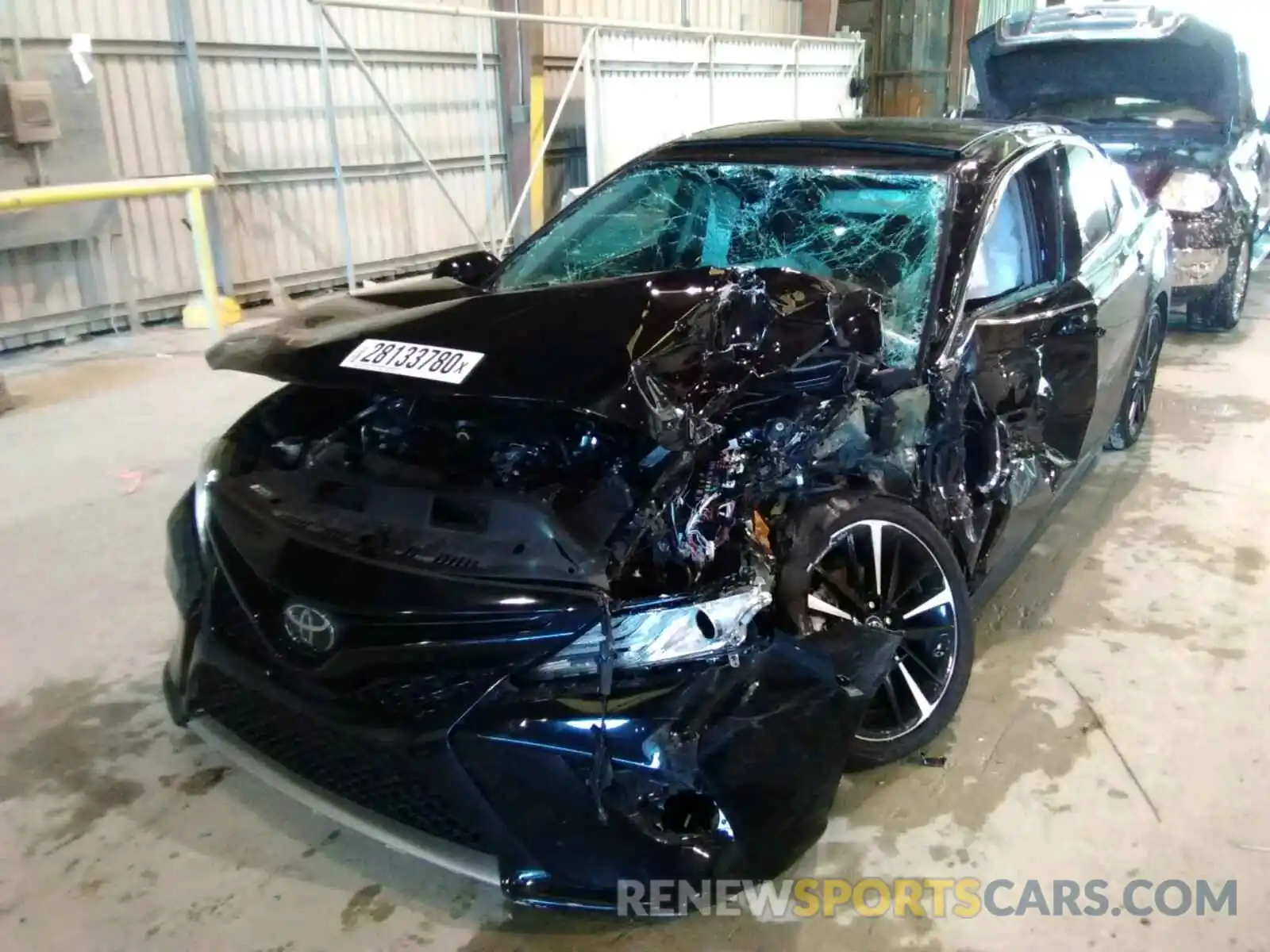 2 Photograph of a damaged car 4T1B61HK4KU800861 TOYOTA CAMRY 2019