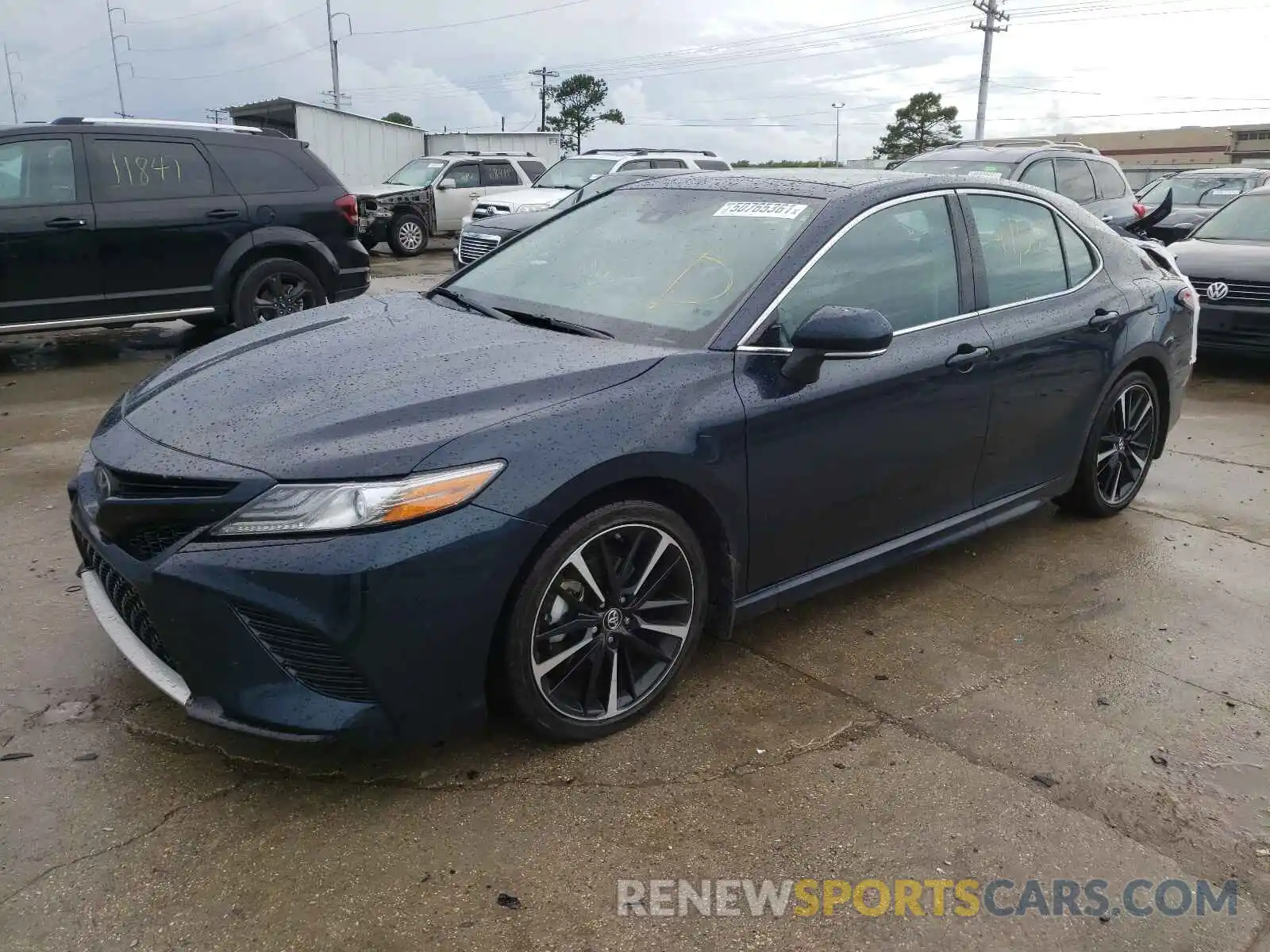 2 Photograph of a damaged car 4T1B61HK4KU818776 TOYOTA CAMRY 2019