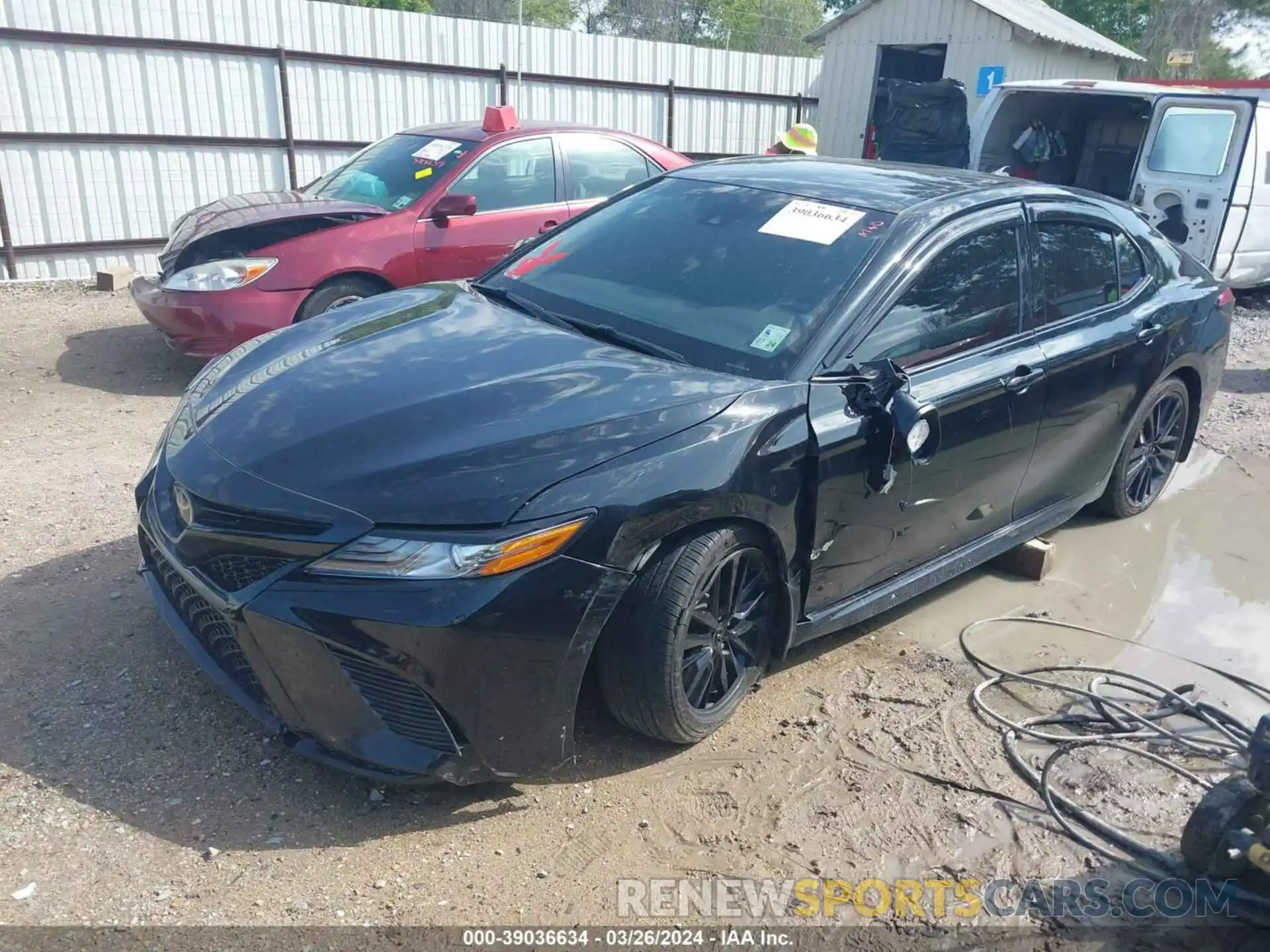 2 Photograph of a damaged car 4T1B61HK5KU165018 TOYOTA CAMRY 2019