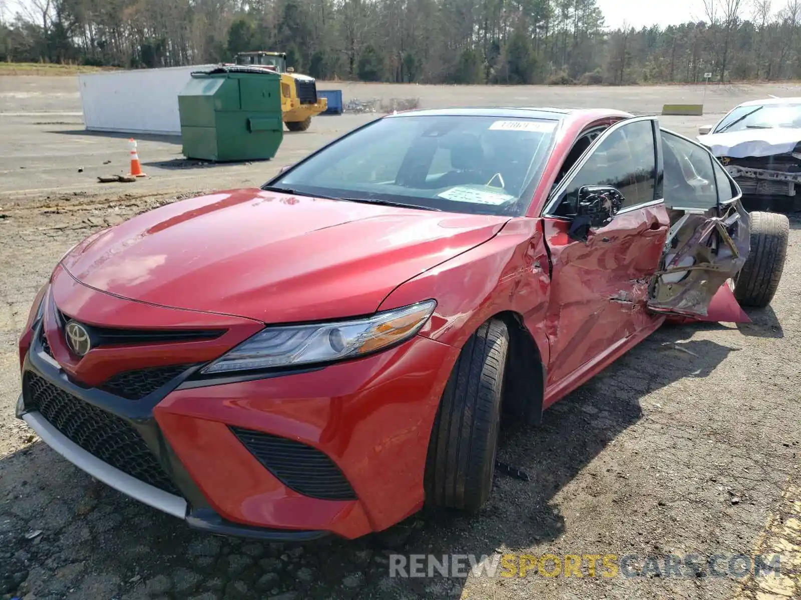 2 Photograph of a damaged car 4T1B61HK5KU170204 TOYOTA CAMRY 2019