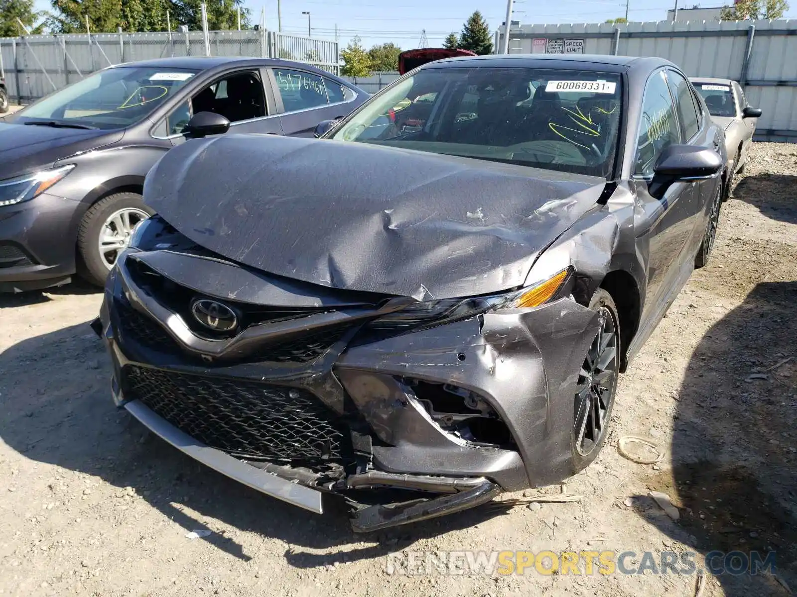 9 Photograph of a damaged car 4T1B61HK5KU177329 TOYOTA CAMRY 2019