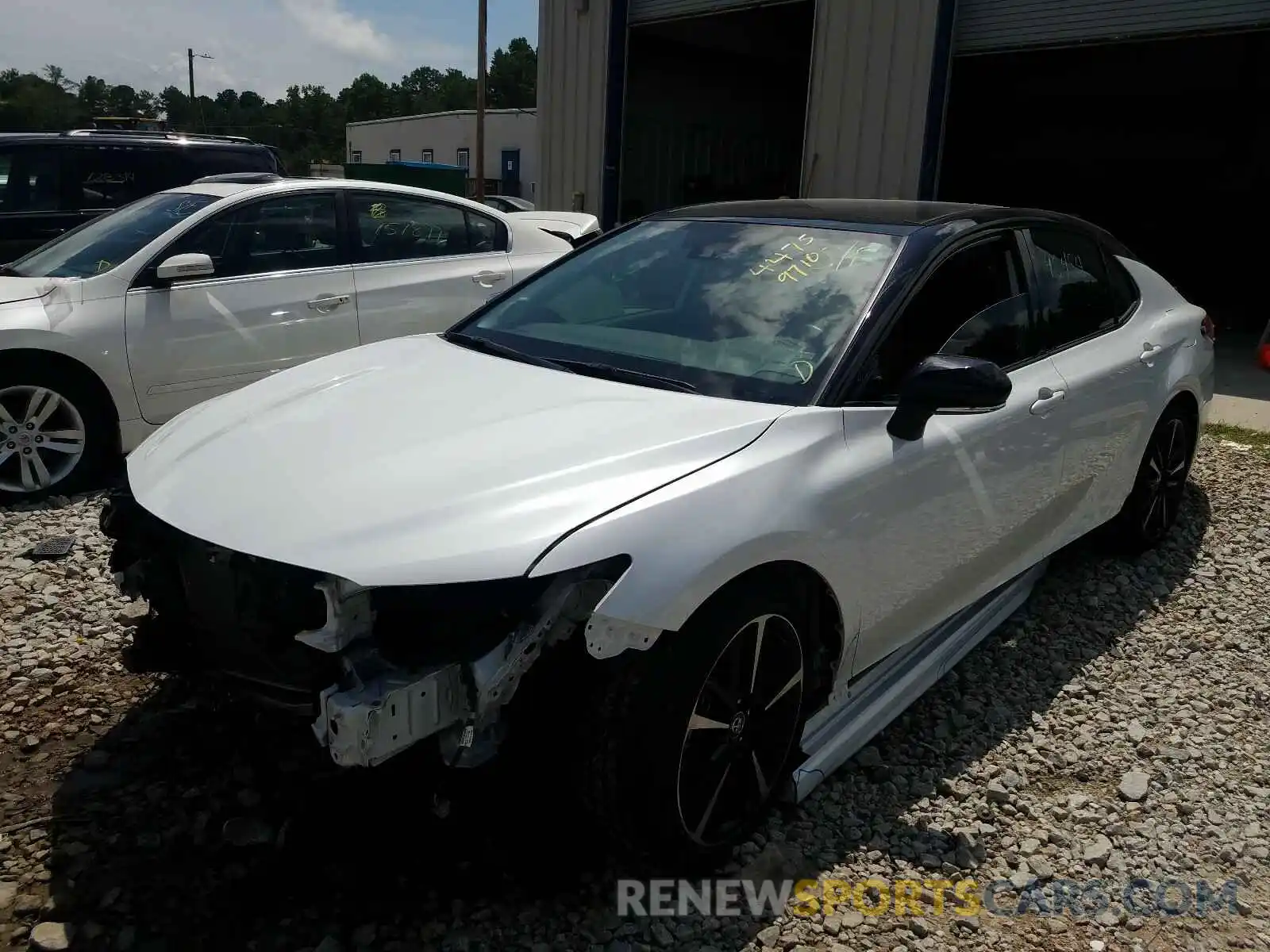 2 Photograph of a damaged car 4T1B61HK5KU178156 TOYOTA CAMRY 2019