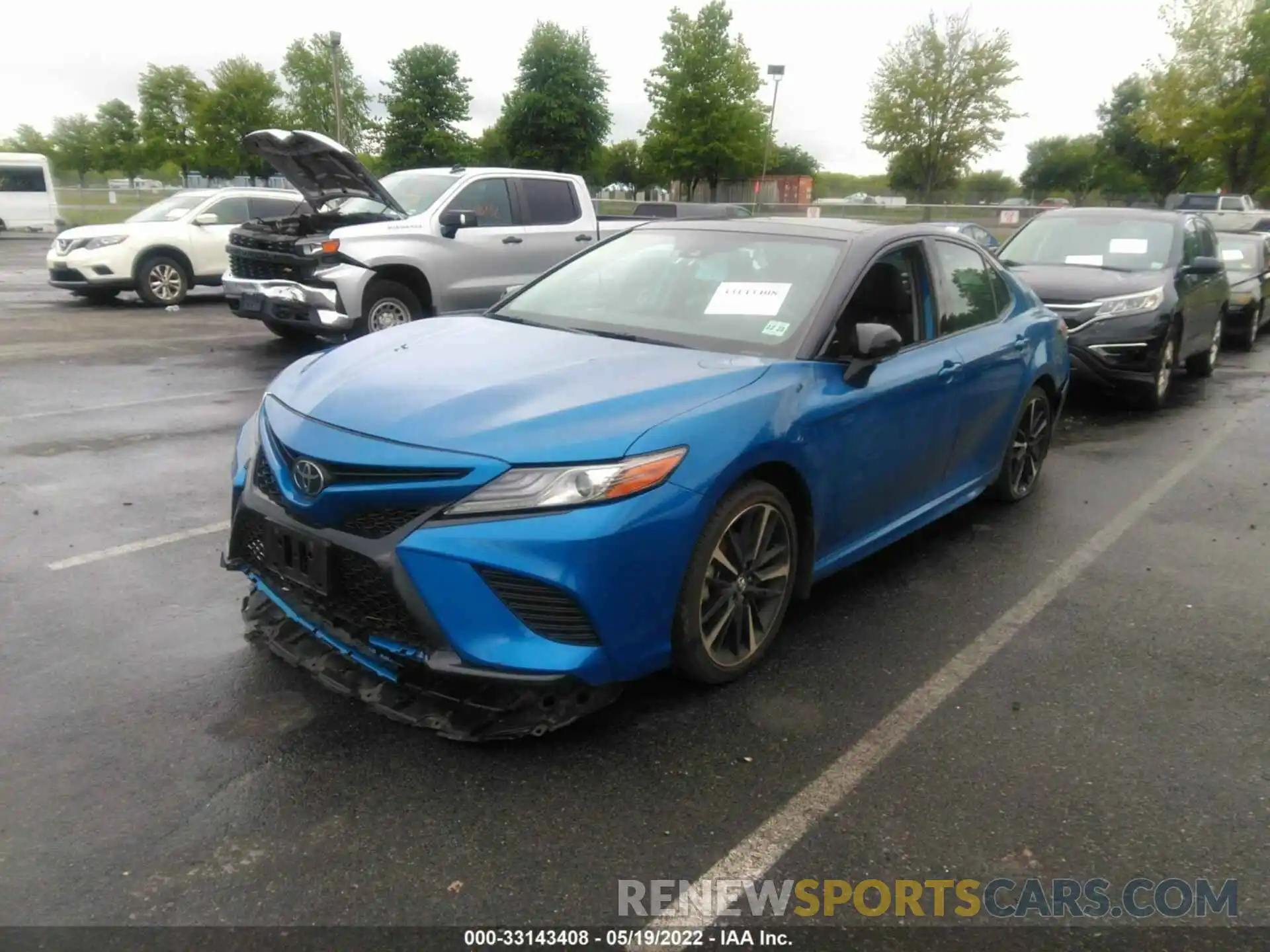 2 Photograph of a damaged car 4T1B61HK5KU181025 TOYOTA CAMRY 2019