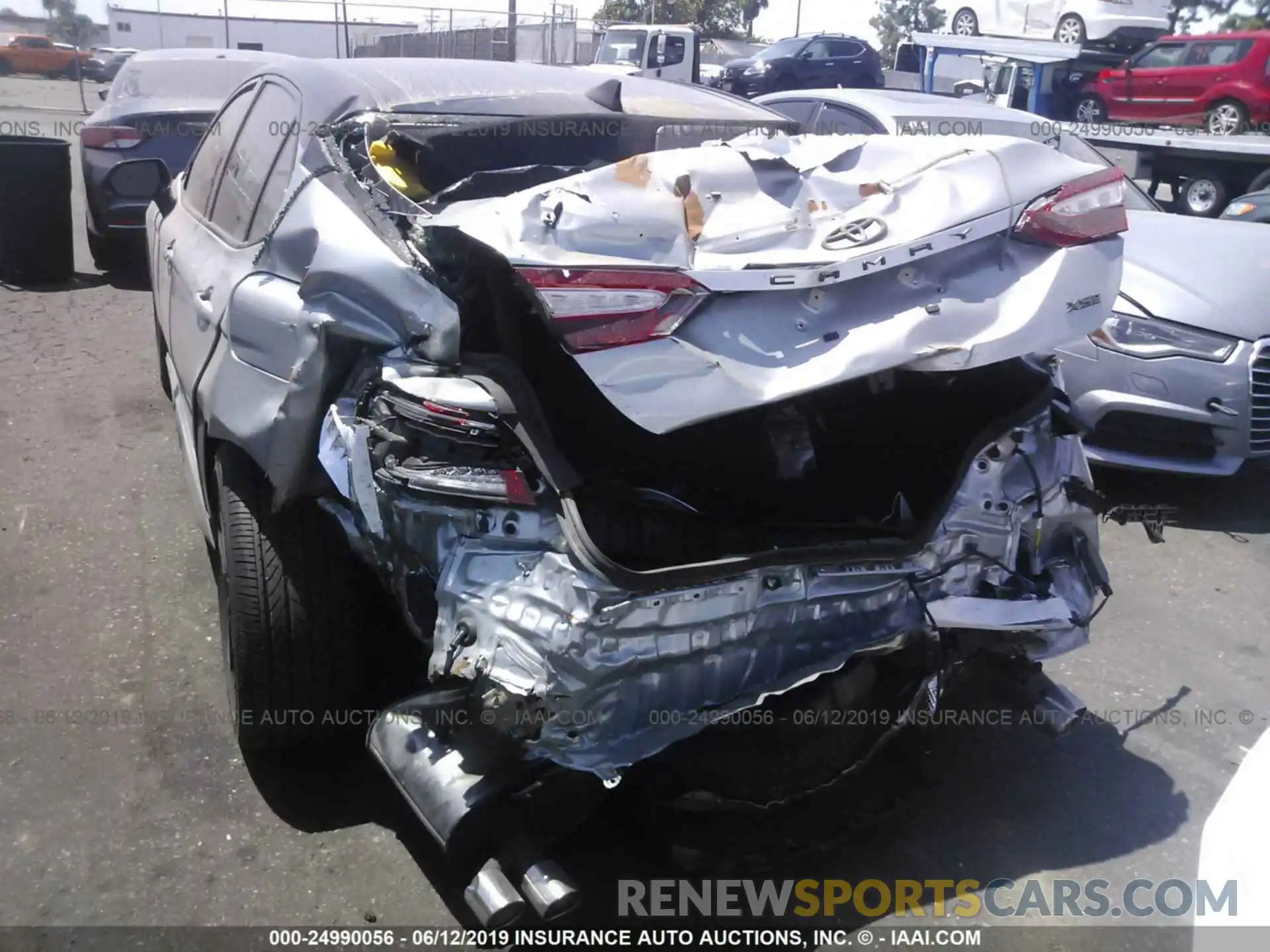 6 Photograph of a damaged car 4T1B61HK5KU188184 TOYOTA CAMRY 2019