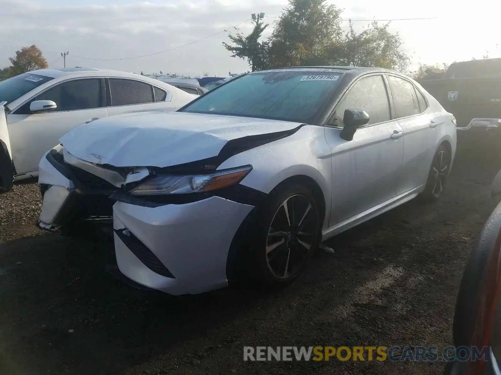 2 Photograph of a damaged car 4T1B61HK5KU236282 TOYOTA CAMRY 2019