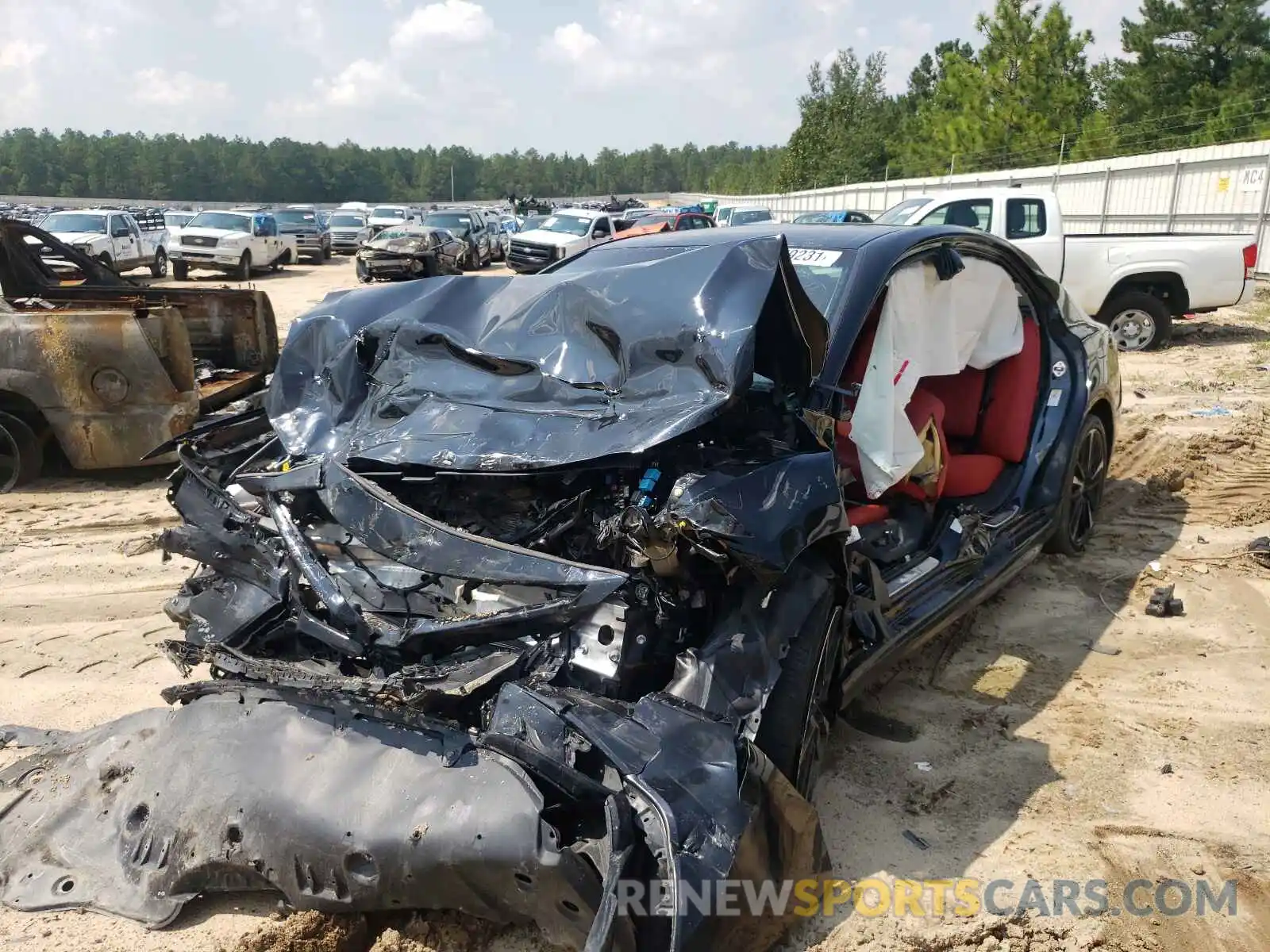 2 Photograph of a damaged car 4T1B61HK5KU244124 TOYOTA CAMRY 2019