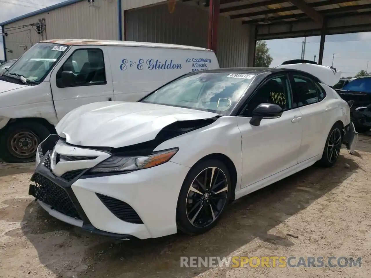 2 Photograph of a damaged car 4T1B61HK5KU244320 TOYOTA CAMRY 2019