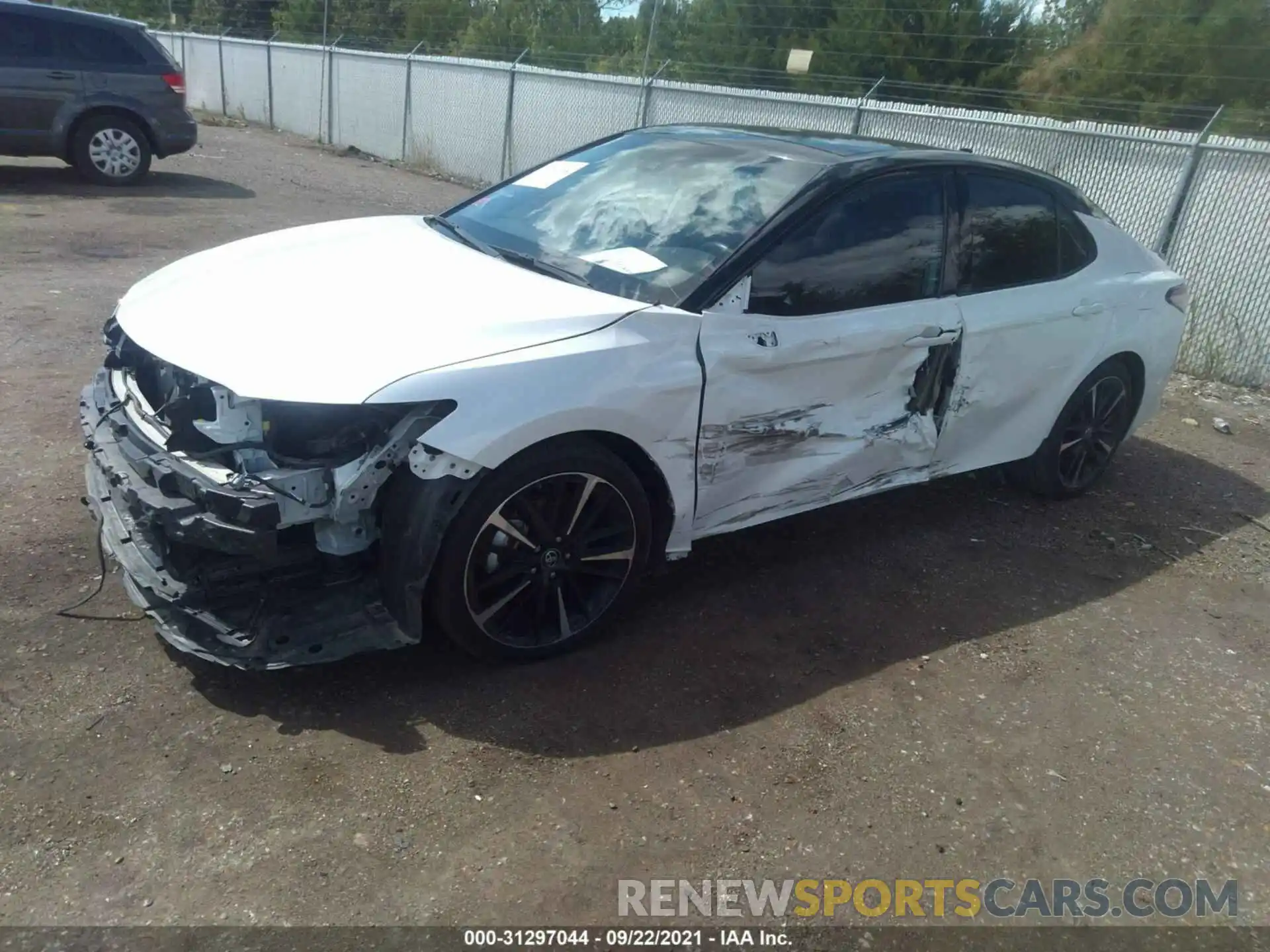 2 Photograph of a damaged car 4T1B61HK5KU247511 TOYOTA CAMRY 2019