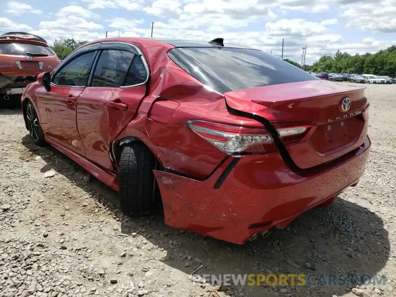 3 Photograph of a damaged car 4T1B61HK5KU261909 TOYOTA CAMRY 2019