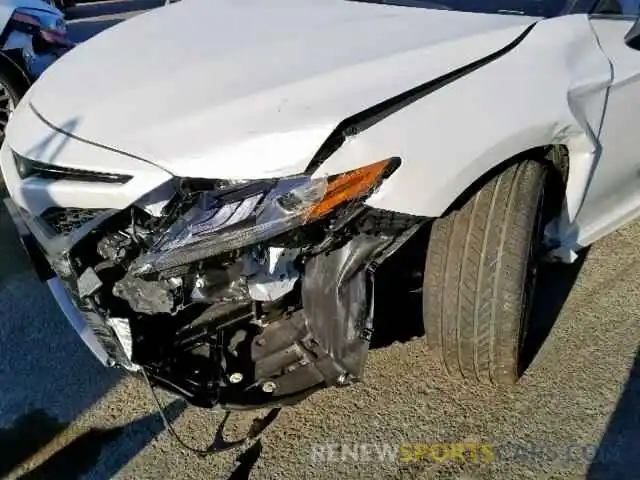 9 Photograph of a damaged car 4T1B61HK5KU264504 TOYOTA CAMRY 2019