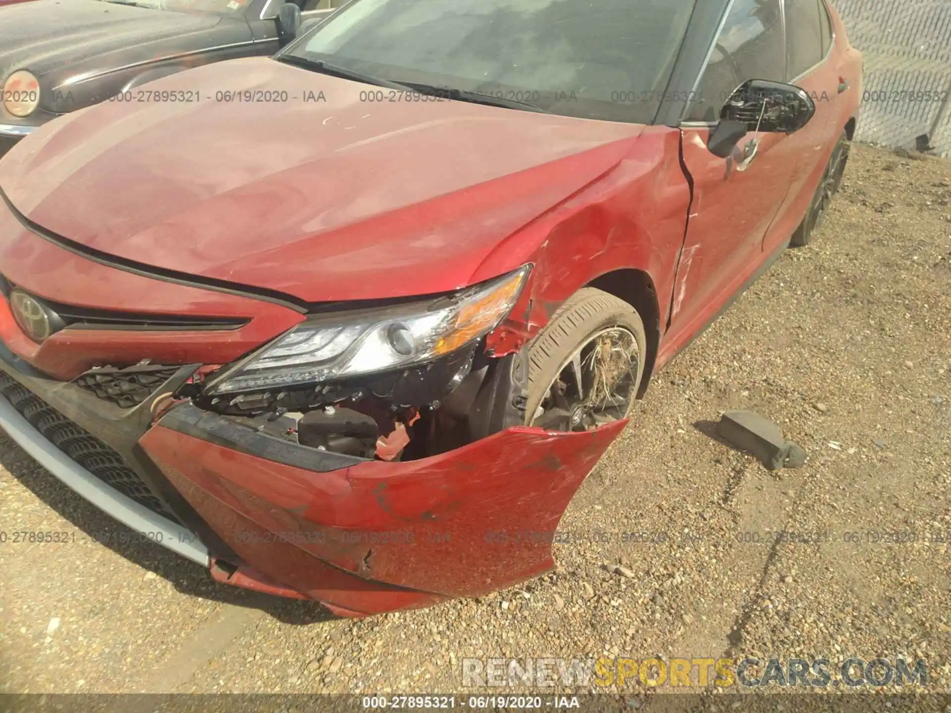 6 Photograph of a damaged car 4T1B61HK5KU285353 TOYOTA CAMRY 2019