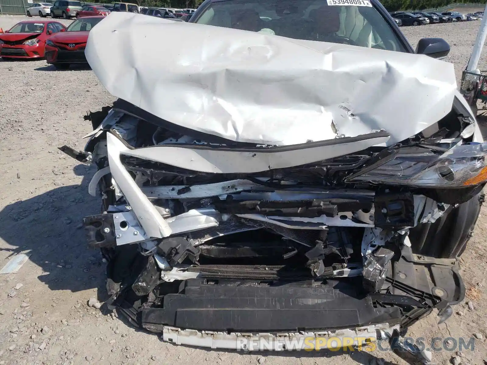 7 Photograph of a damaged car 4T1B61HK5KU296501 TOYOTA CAMRY 2019