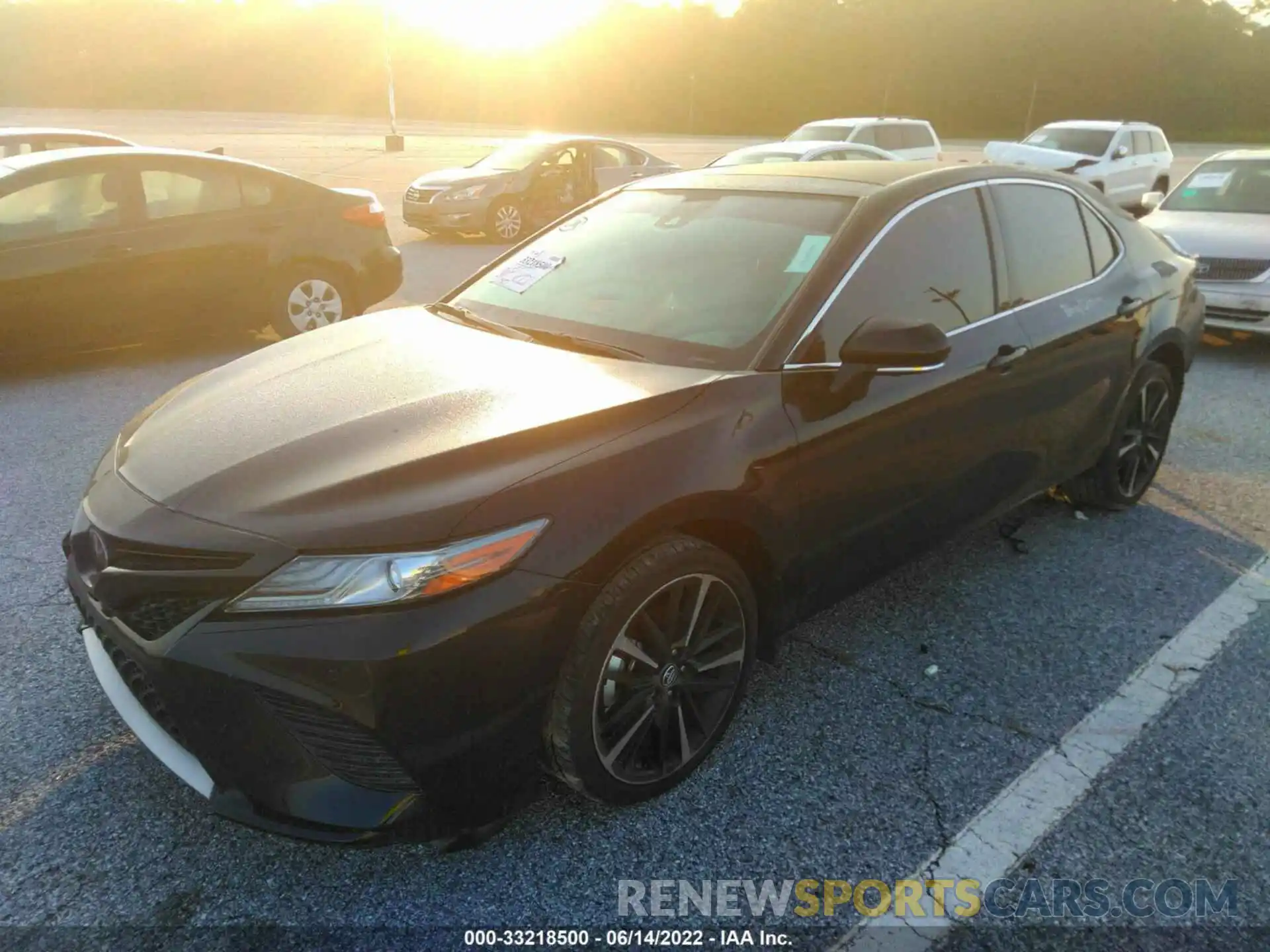 2 Photograph of a damaged car 4T1B61HK5KU298653 TOYOTA CAMRY 2019