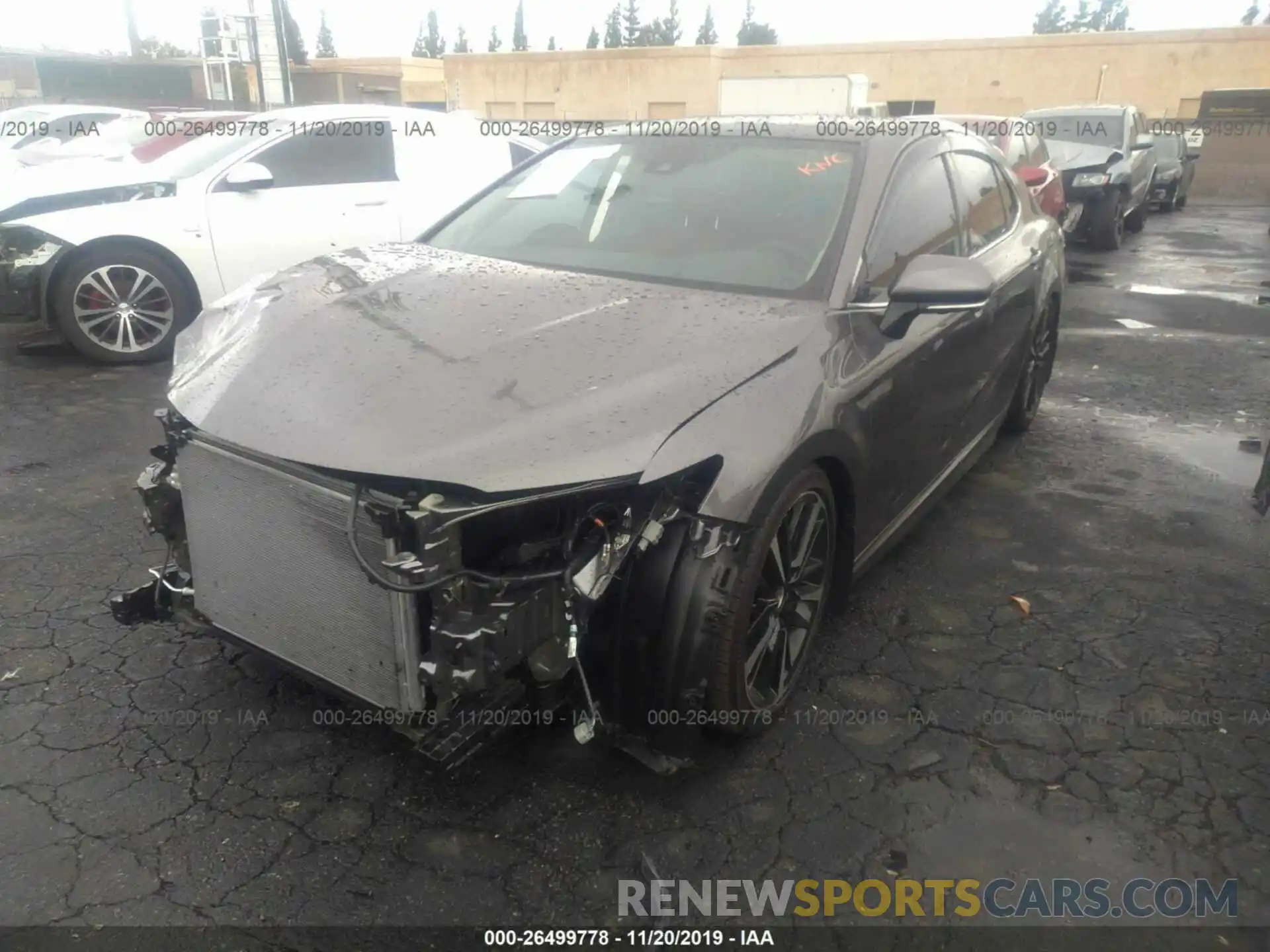 2 Photograph of a damaged car 4T1B61HK5KU710408 TOYOTA CAMRY 2019