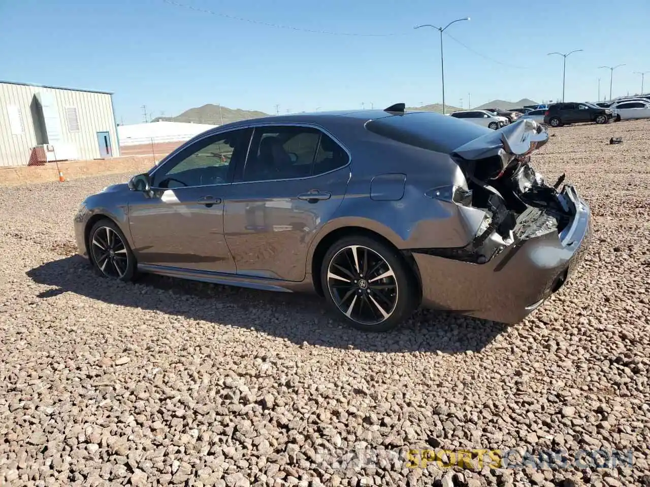 2 Photograph of a damaged car 4T1B61HK5KU724468 TOYOTA CAMRY 2019