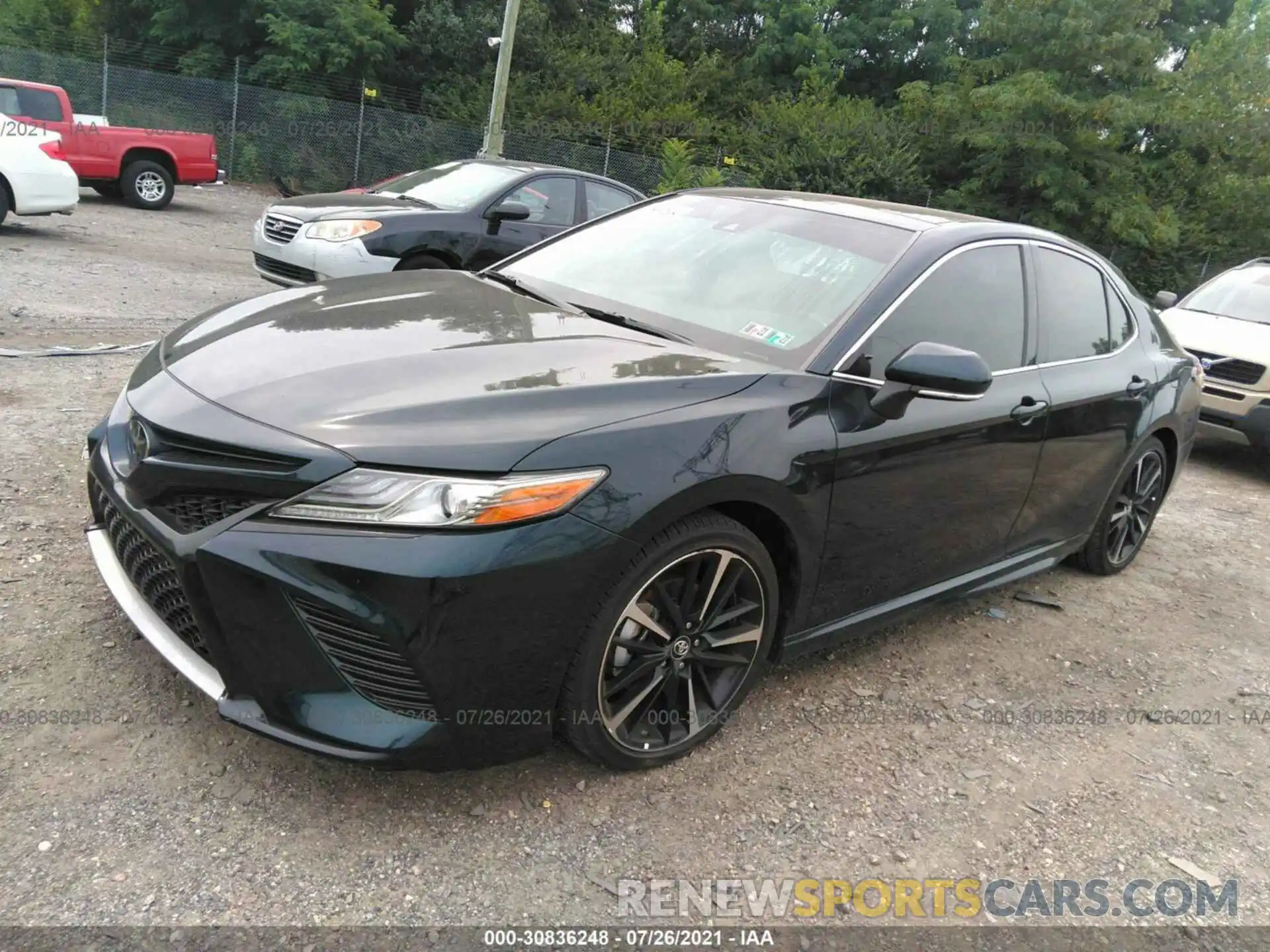 2 Photograph of a damaged car 4T1B61HK5KU754327 TOYOTA CAMRY 2019