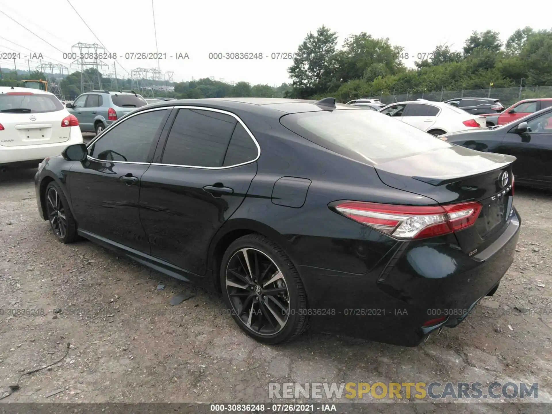 3 Photograph of a damaged car 4T1B61HK5KU754327 TOYOTA CAMRY 2019