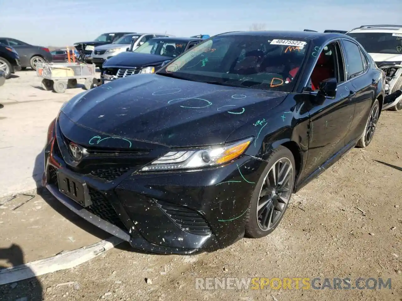 2 Photograph of a damaged car 4T1B61HK5KU761729 TOYOTA CAMRY 2019