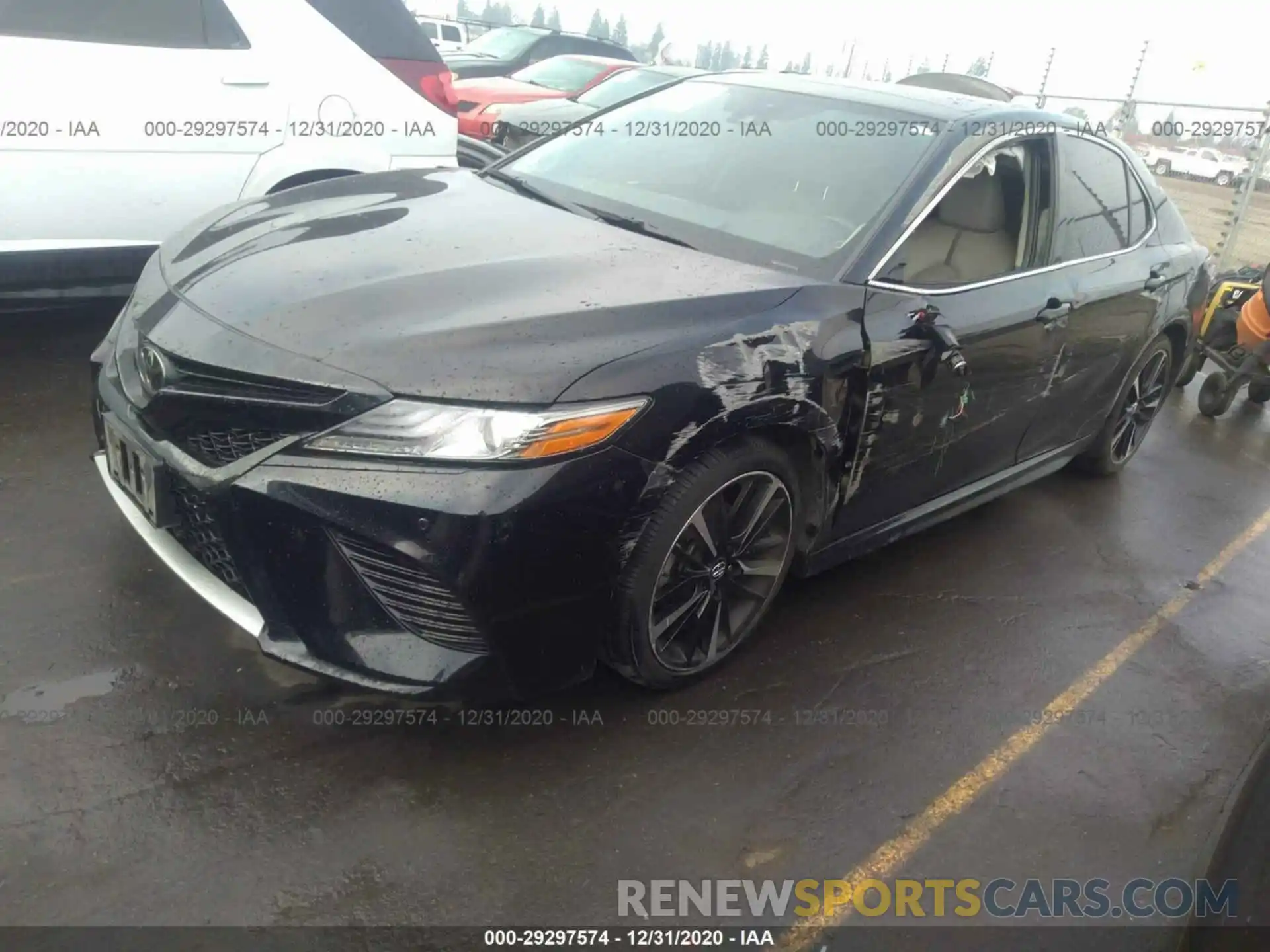 2 Photograph of a damaged car 4T1B61HK5KU761844 TOYOTA CAMRY 2019