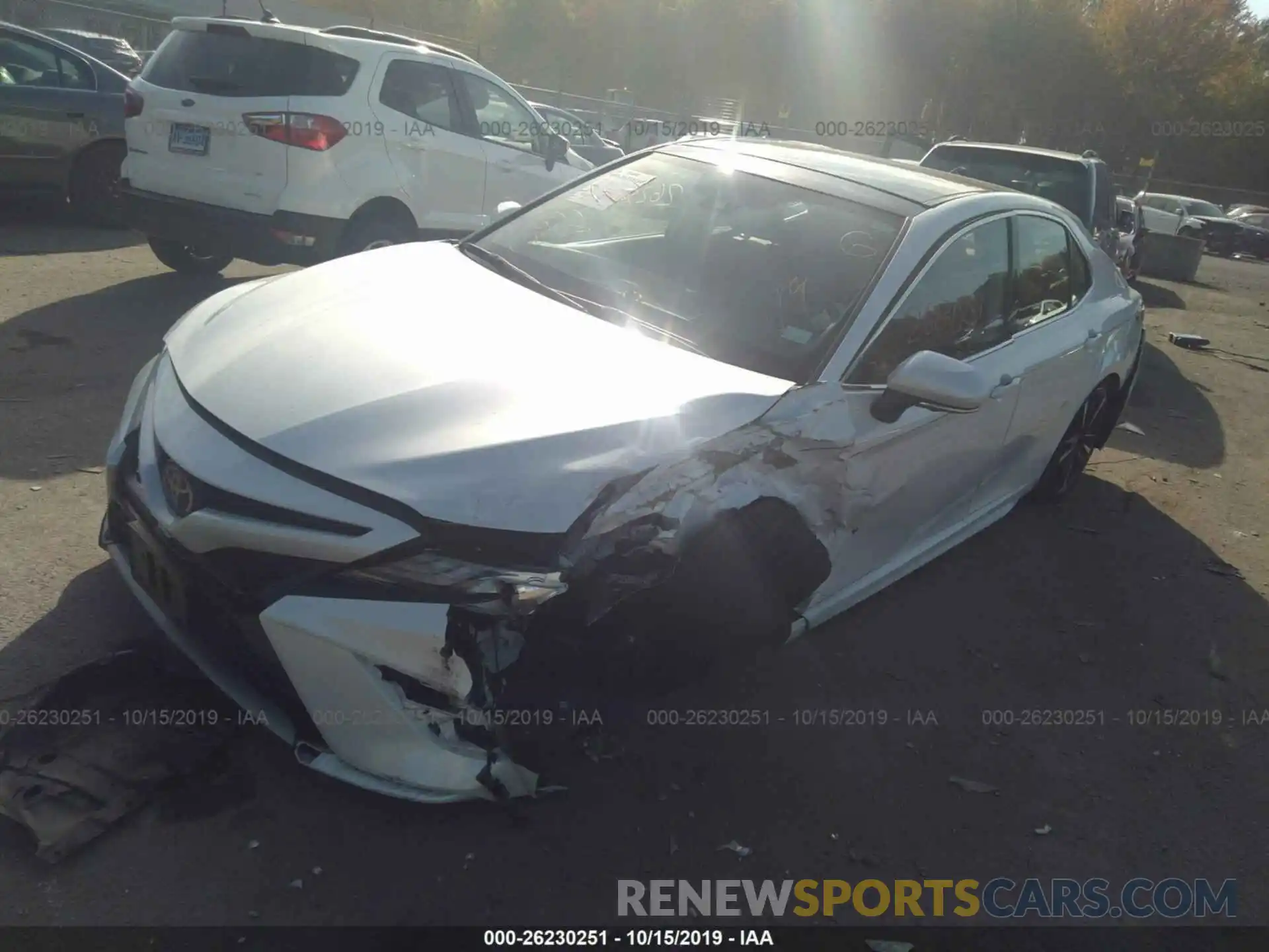 2 Photograph of a damaged car 4T1B61HK5KU766414 TOYOTA CAMRY 2019