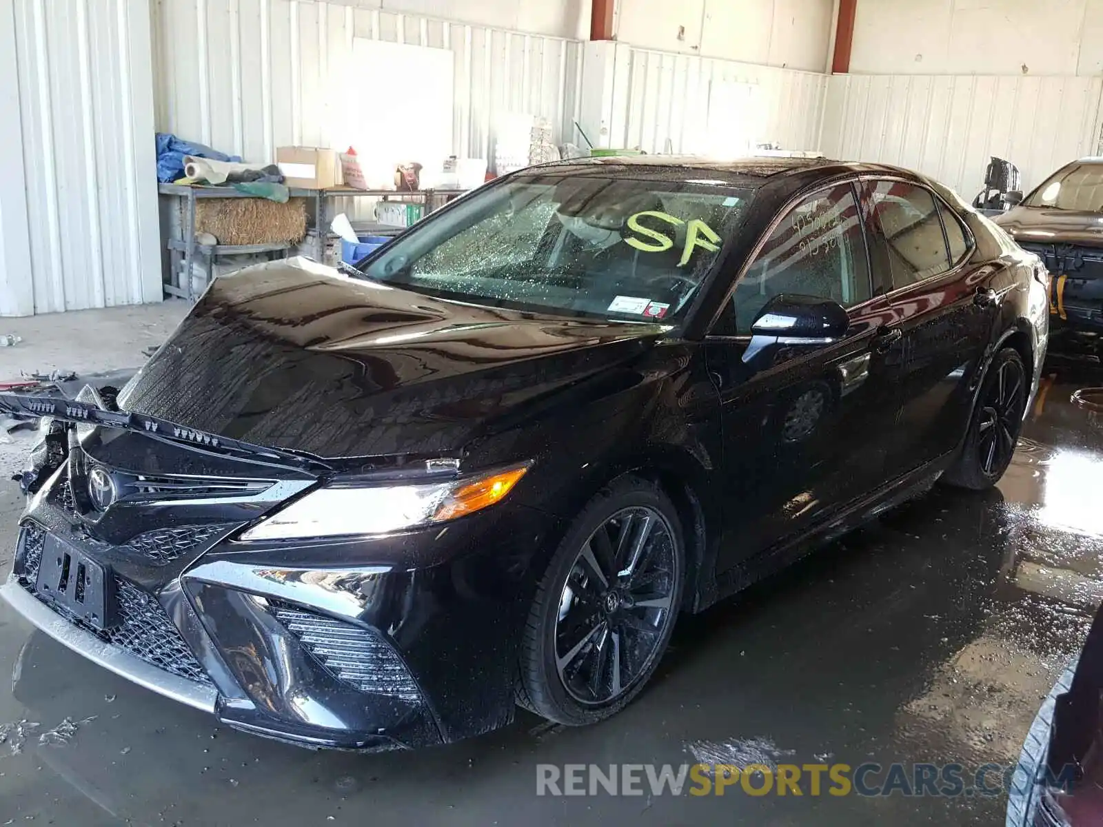 2 Photograph of a damaged car 4T1B61HK5KU773041 TOYOTA CAMRY 2019