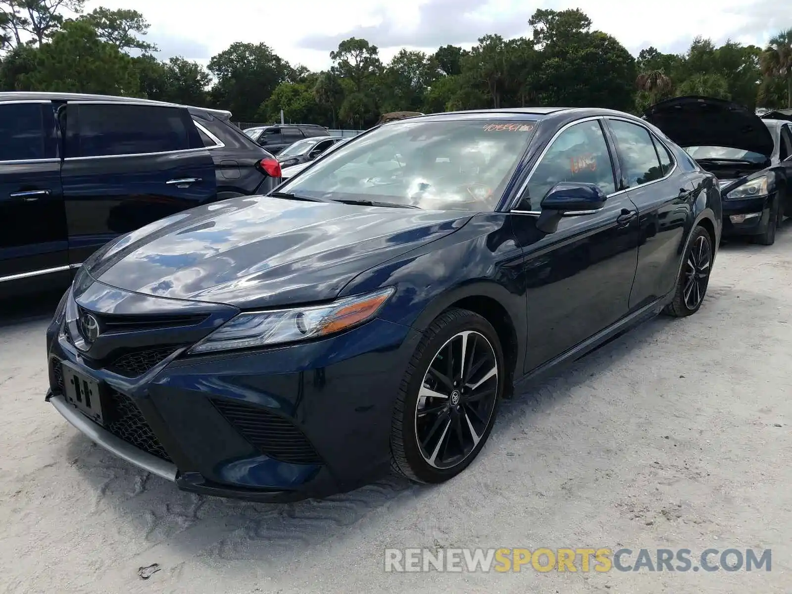 2 Photograph of a damaged car 4T1B61HK5KU782693 TOYOTA CAMRY 2019