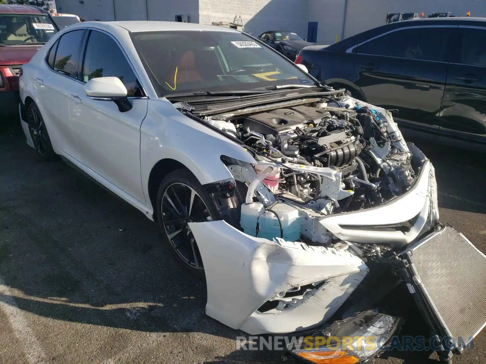 1 Photograph of a damaged car 4T1B61HK5KU823968 TOYOTA CAMRY 2019