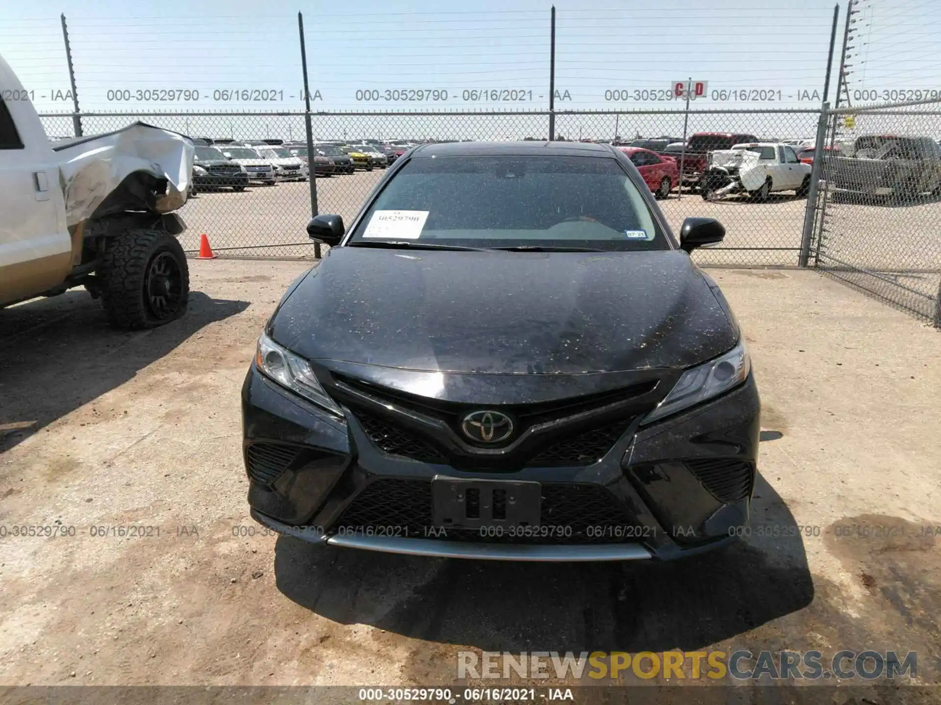 6 Photograph of a damaged car 4T1B61HK5KU829012 TOYOTA CAMRY 2019