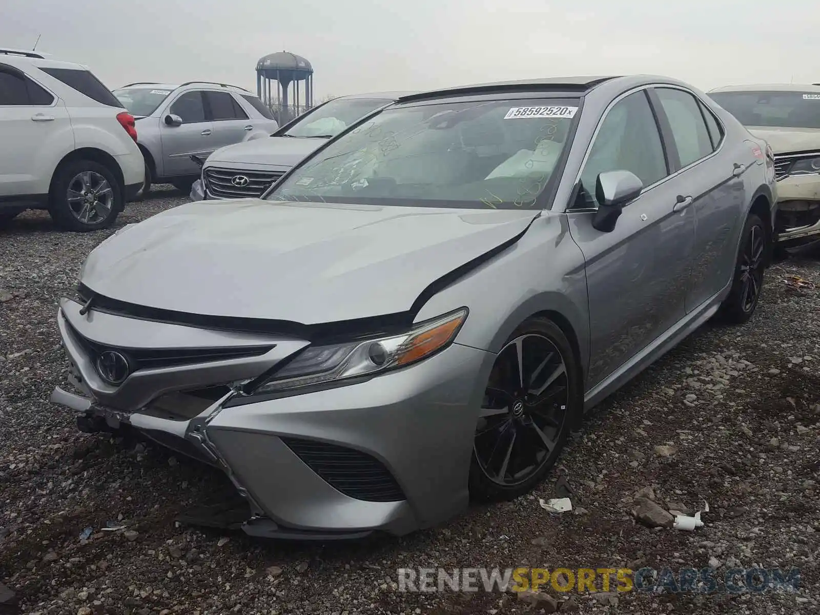 2 Photograph of a damaged car 4T1B61HK5KU830838 TOYOTA CAMRY 2019