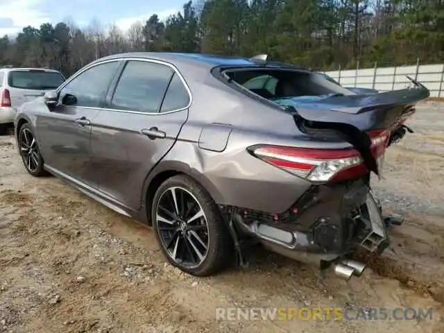 3 Photograph of a damaged car 4T1B61HK5KU836154 TOYOTA CAMRY 2019