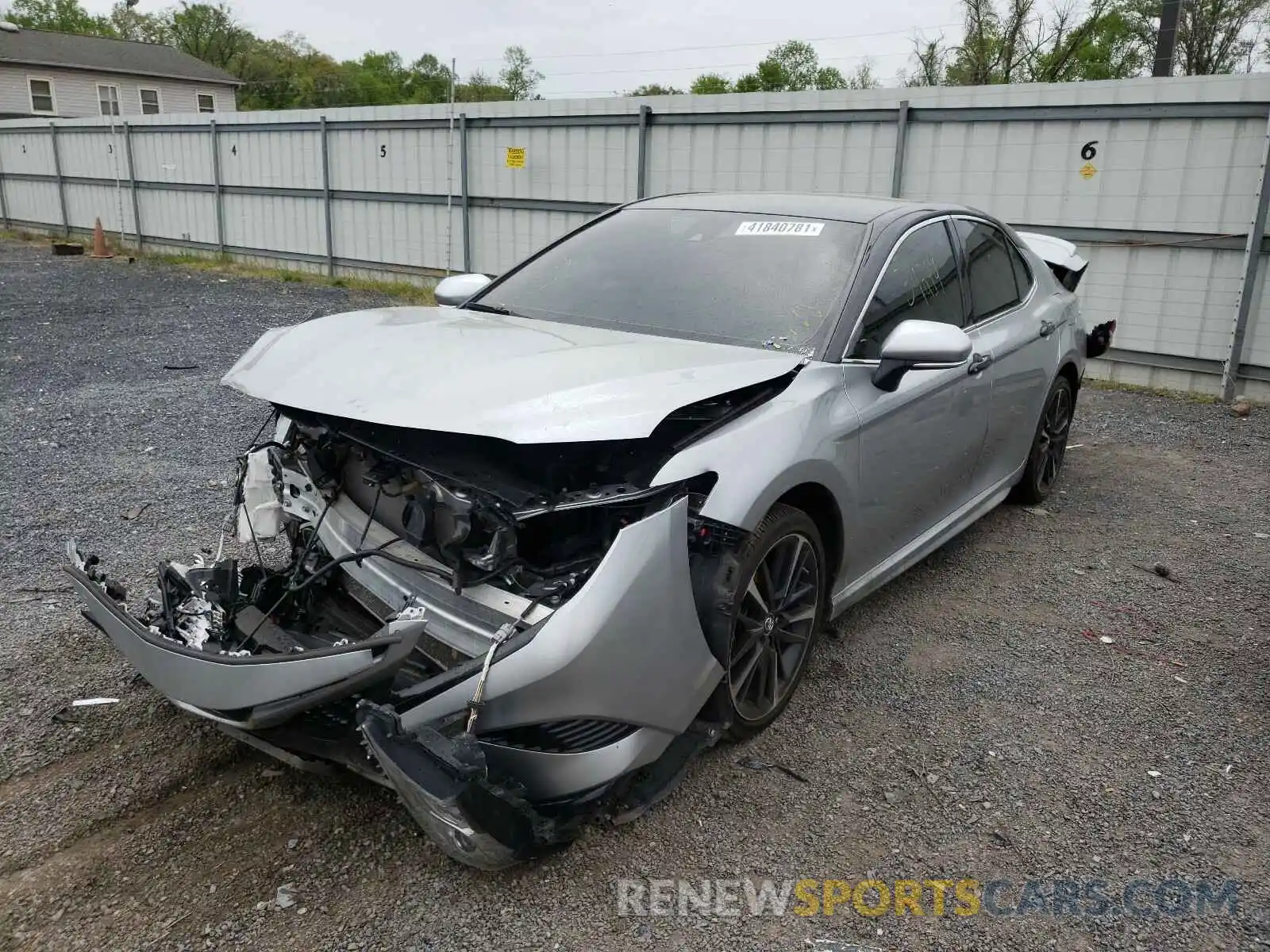 2 Photograph of a damaged car 4T1B61HK5KU841502 TOYOTA CAMRY 2019