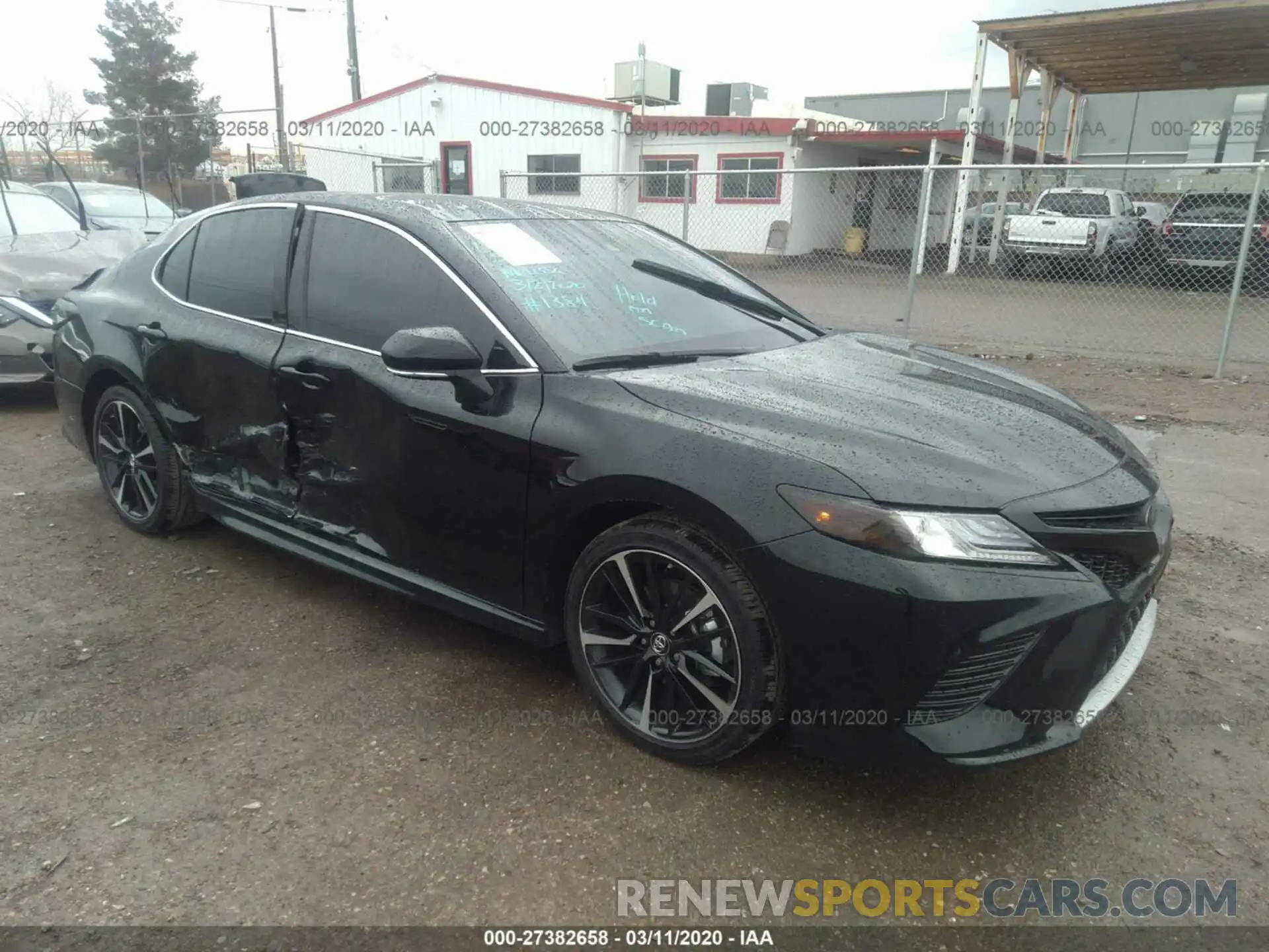 1 Photograph of a damaged car 4T1B61HK5KU844836 TOYOTA CAMRY 2019