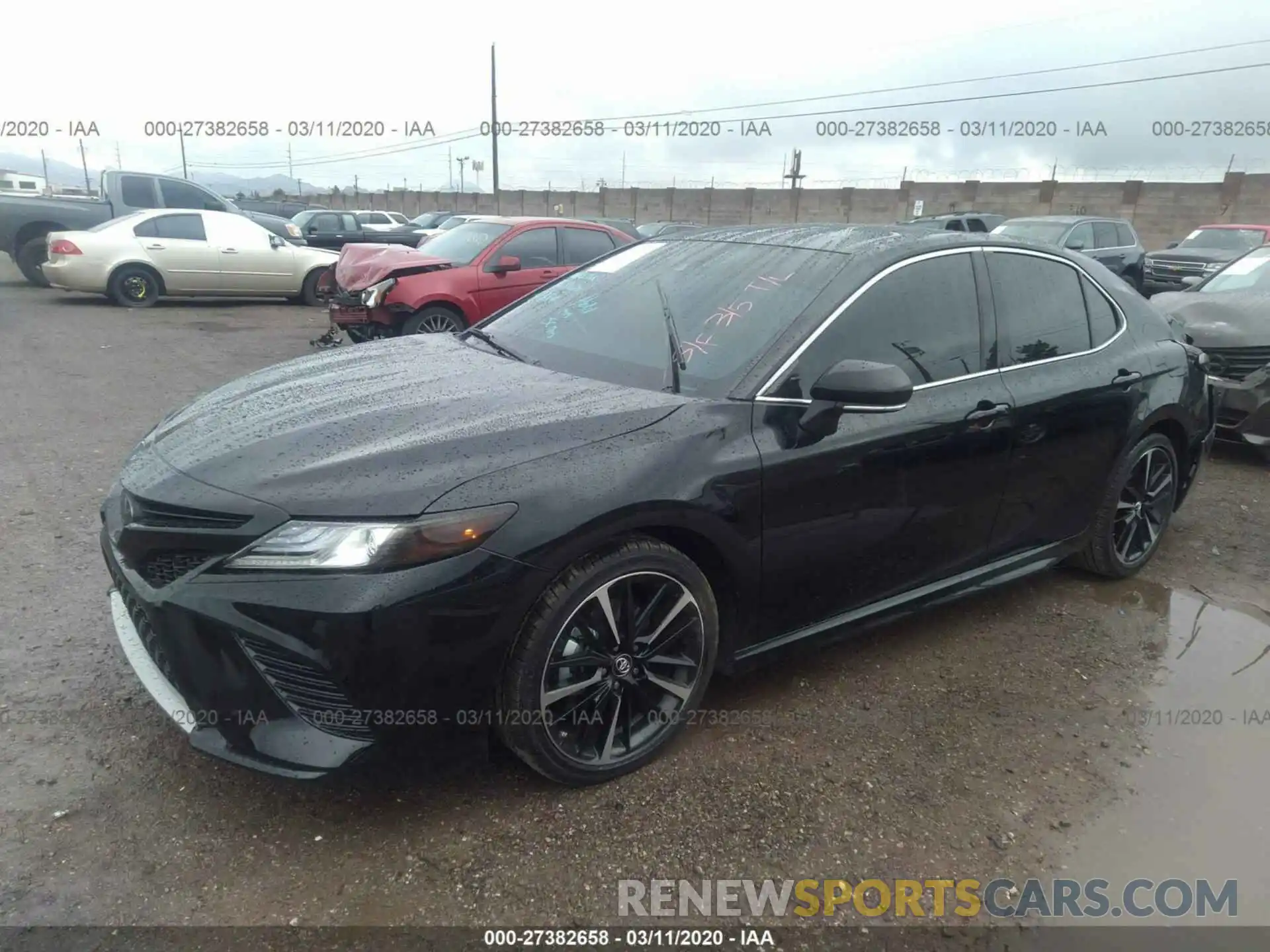 2 Photograph of a damaged car 4T1B61HK5KU844836 TOYOTA CAMRY 2019