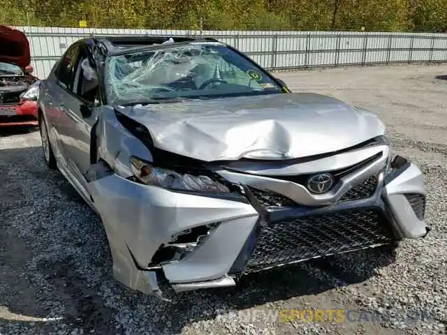 1 Photograph of a damaged car 4T1B61HK6KU176965 TOYOTA CAMRY 2019