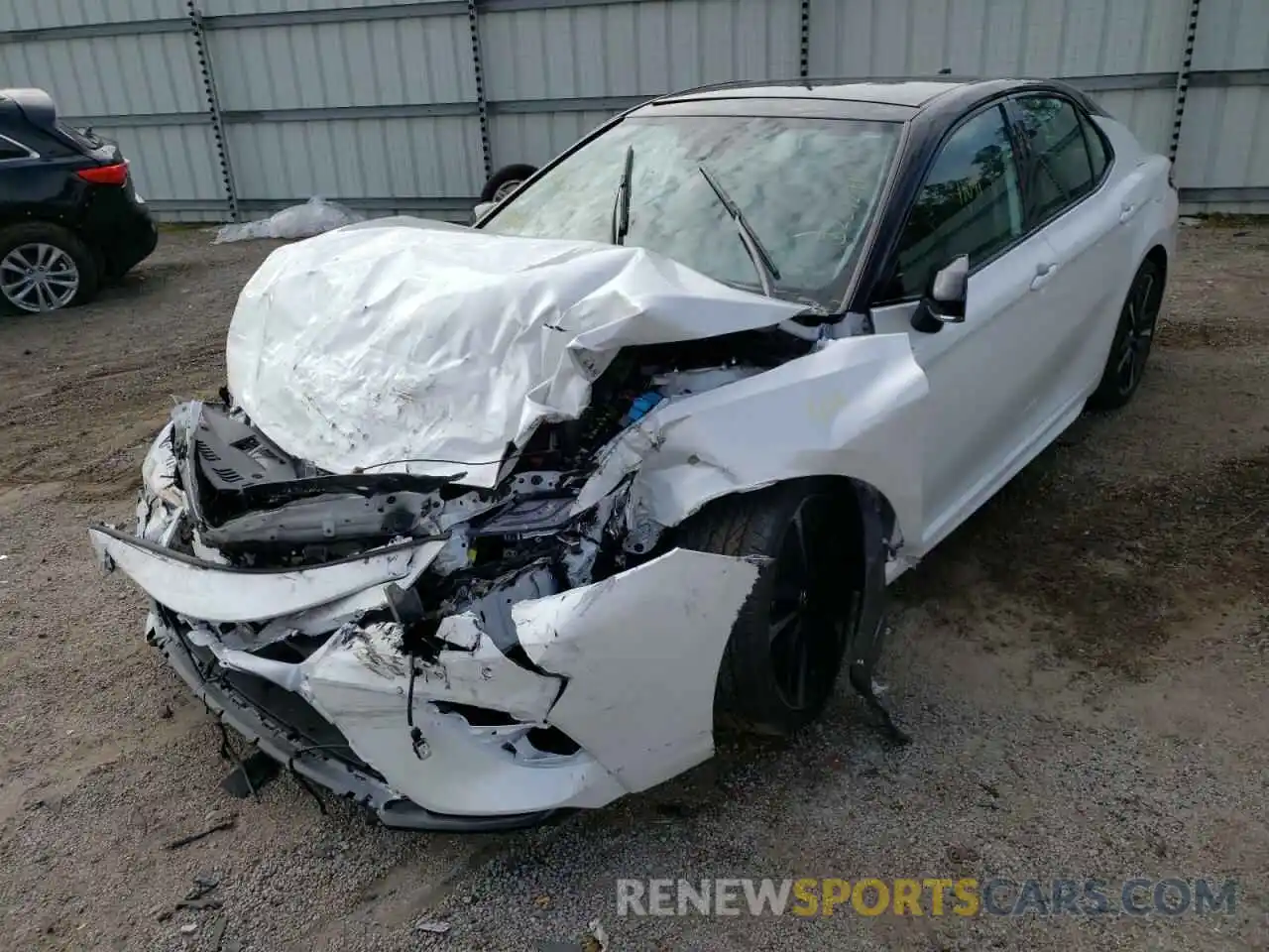 2 Photograph of a damaged car 4T1B61HK6KU186508 TOYOTA CAMRY 2019