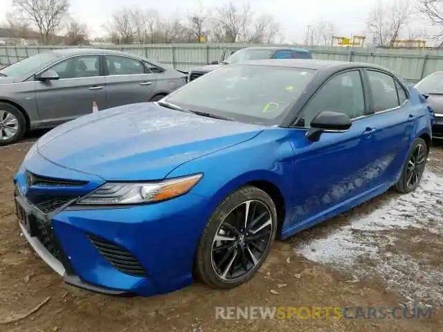 2 Photograph of a damaged car 4T1B61HK6KU203971 TOYOTA CAMRY 2019