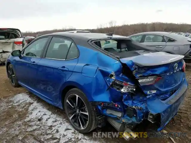 3 Photograph of a damaged car 4T1B61HK6KU203971 TOYOTA CAMRY 2019