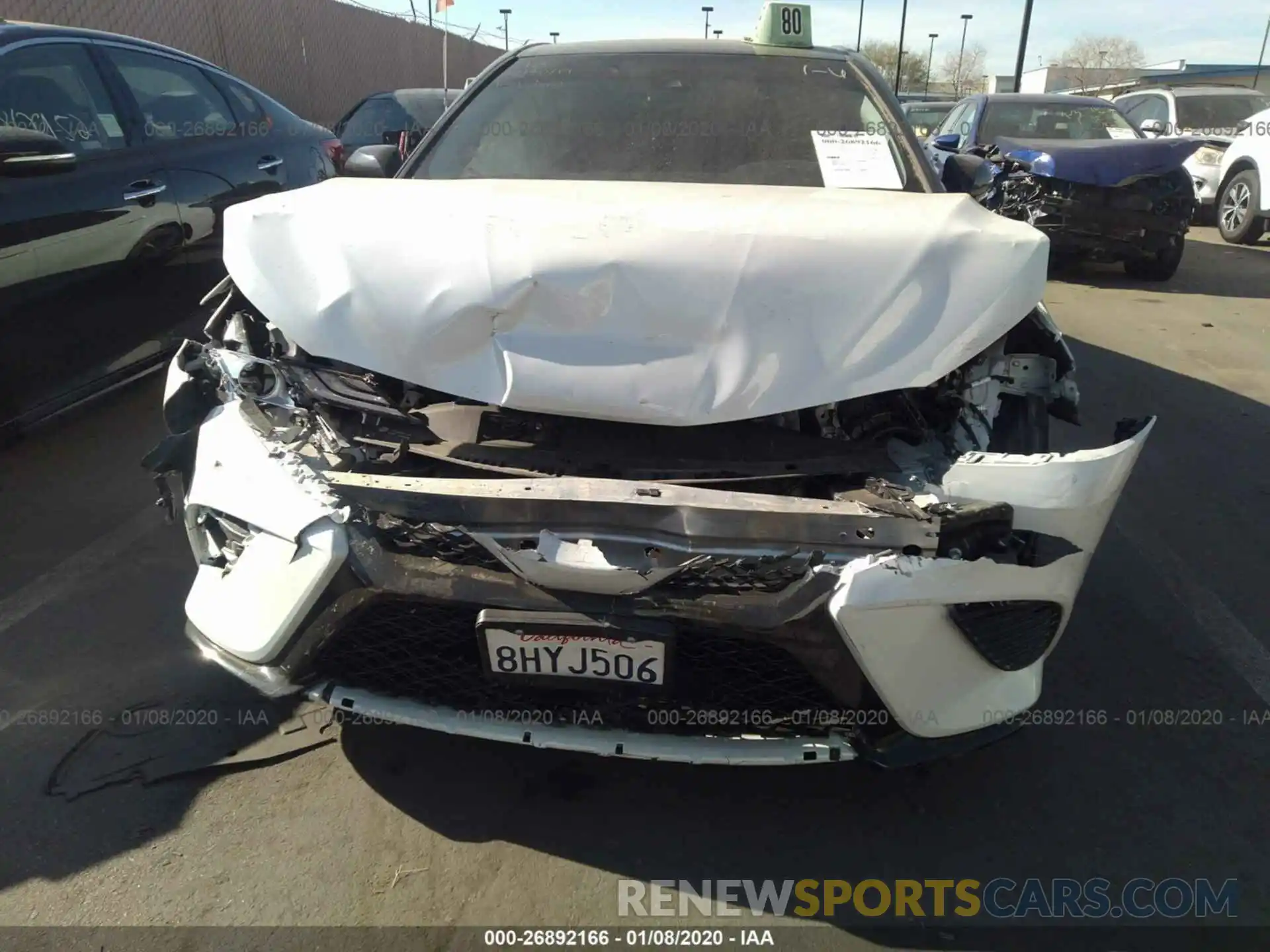 6 Photograph of a damaged car 4T1B61HK6KU210810 TOYOTA CAMRY 2019