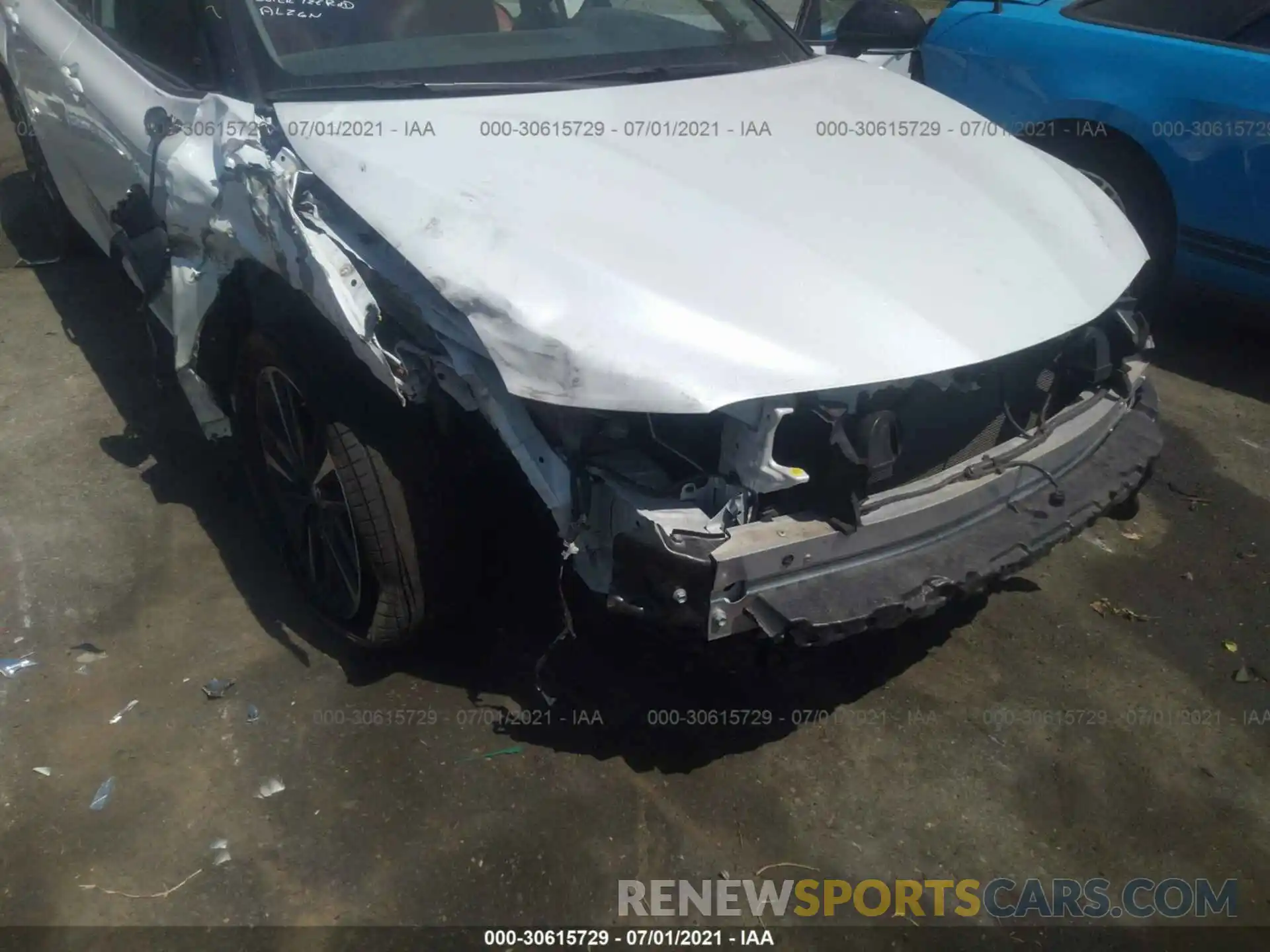 6 Photograph of a damaged car 4T1B61HK6KU215621 TOYOTA CAMRY 2019