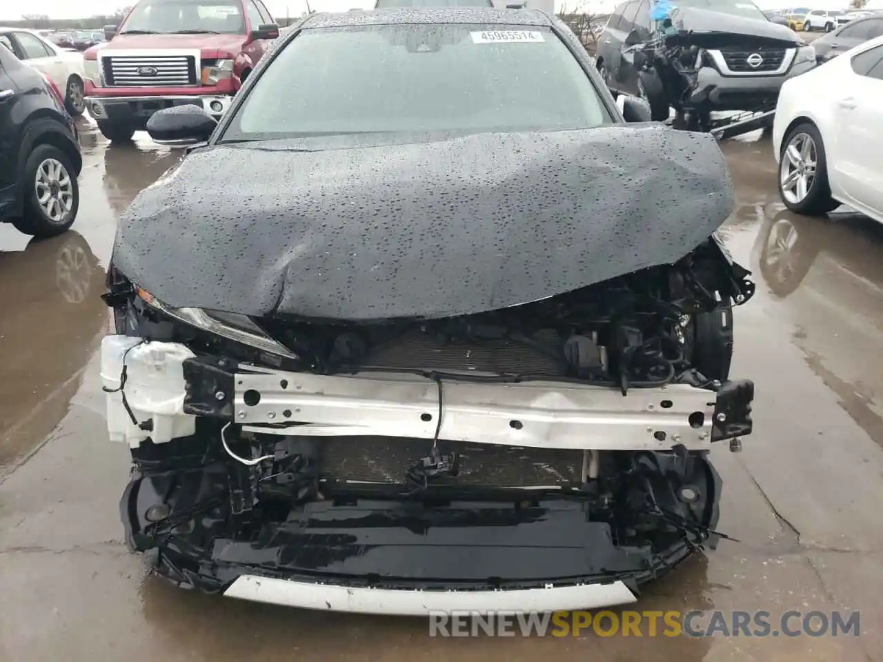 5 Photograph of a damaged car 4T1B61HK6KU217384 TOYOTA CAMRY 2019