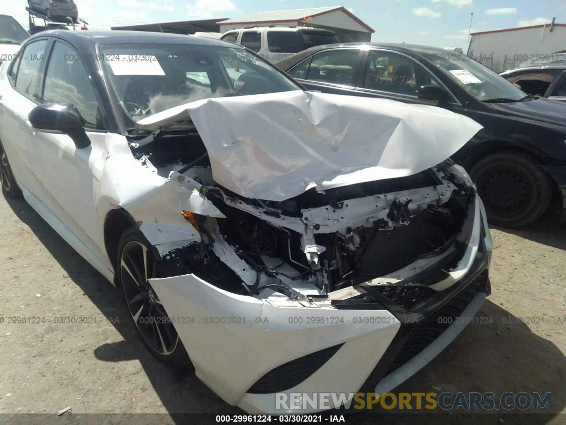 6 Photograph of a damaged car 4T1B61HK6KU223556 TOYOTA CAMRY 2019