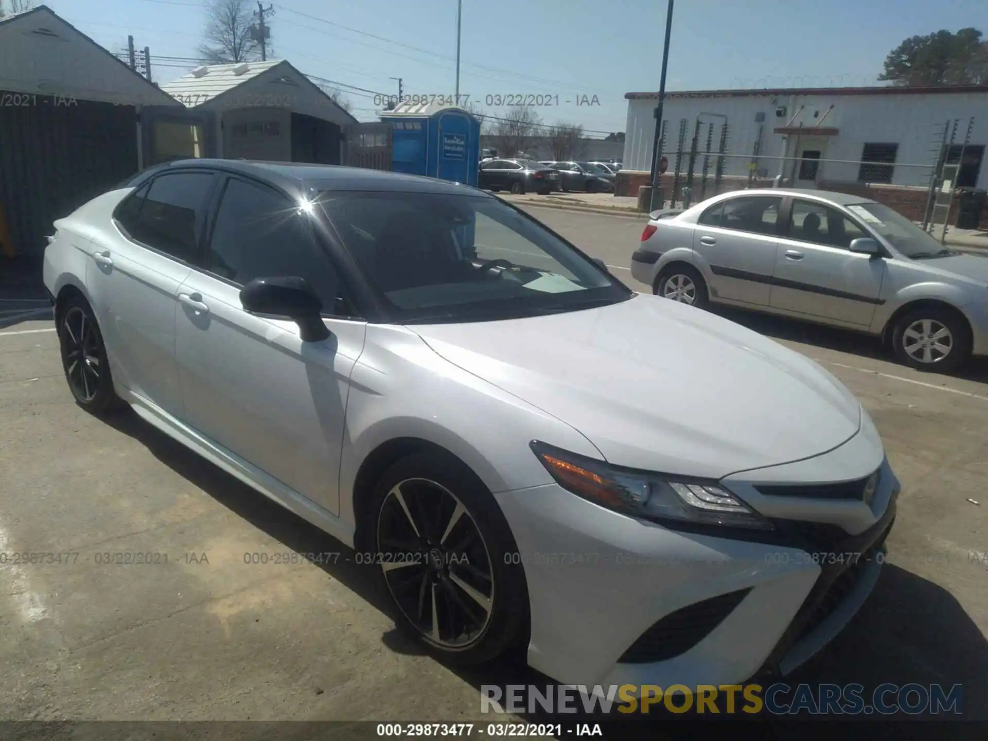 1 Photograph of a damaged car 4T1B61HK6KU234248 TOYOTA CAMRY 2019