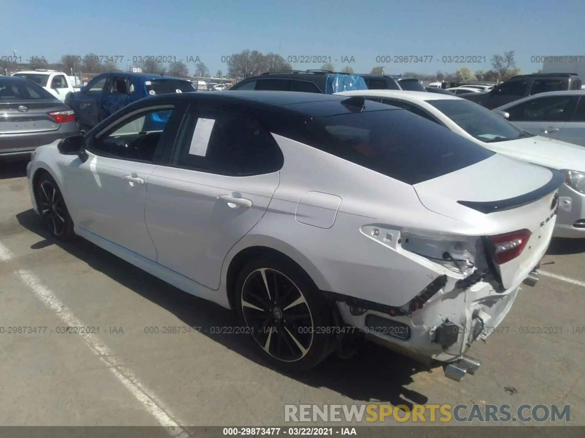 3 Photograph of a damaged car 4T1B61HK6KU234248 TOYOTA CAMRY 2019