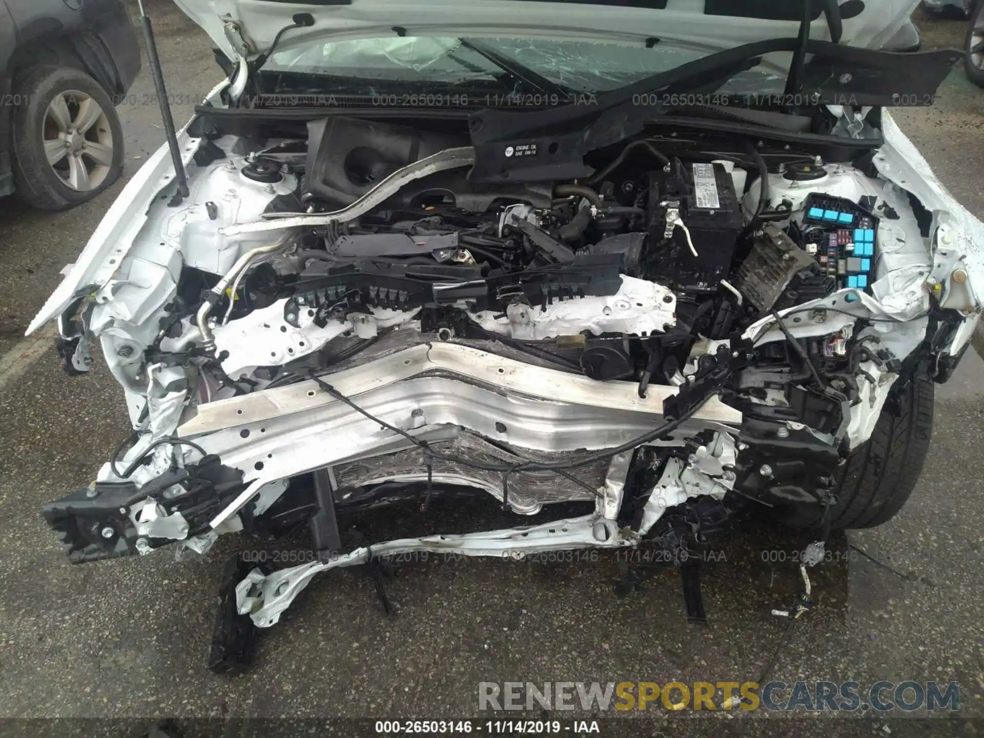 10 Photograph of a damaged car 4T1B61HK6KU234296 TOYOTA CAMRY 2019