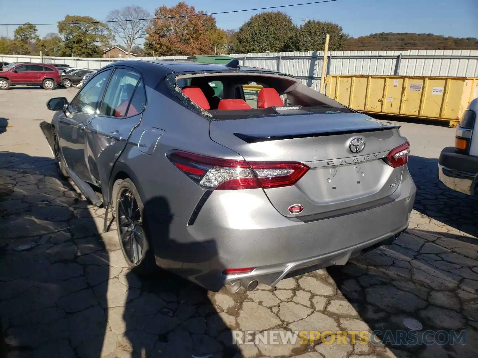 3 Photograph of a damaged car 4T1B61HK6KU259893 TOYOTA CAMRY 2019