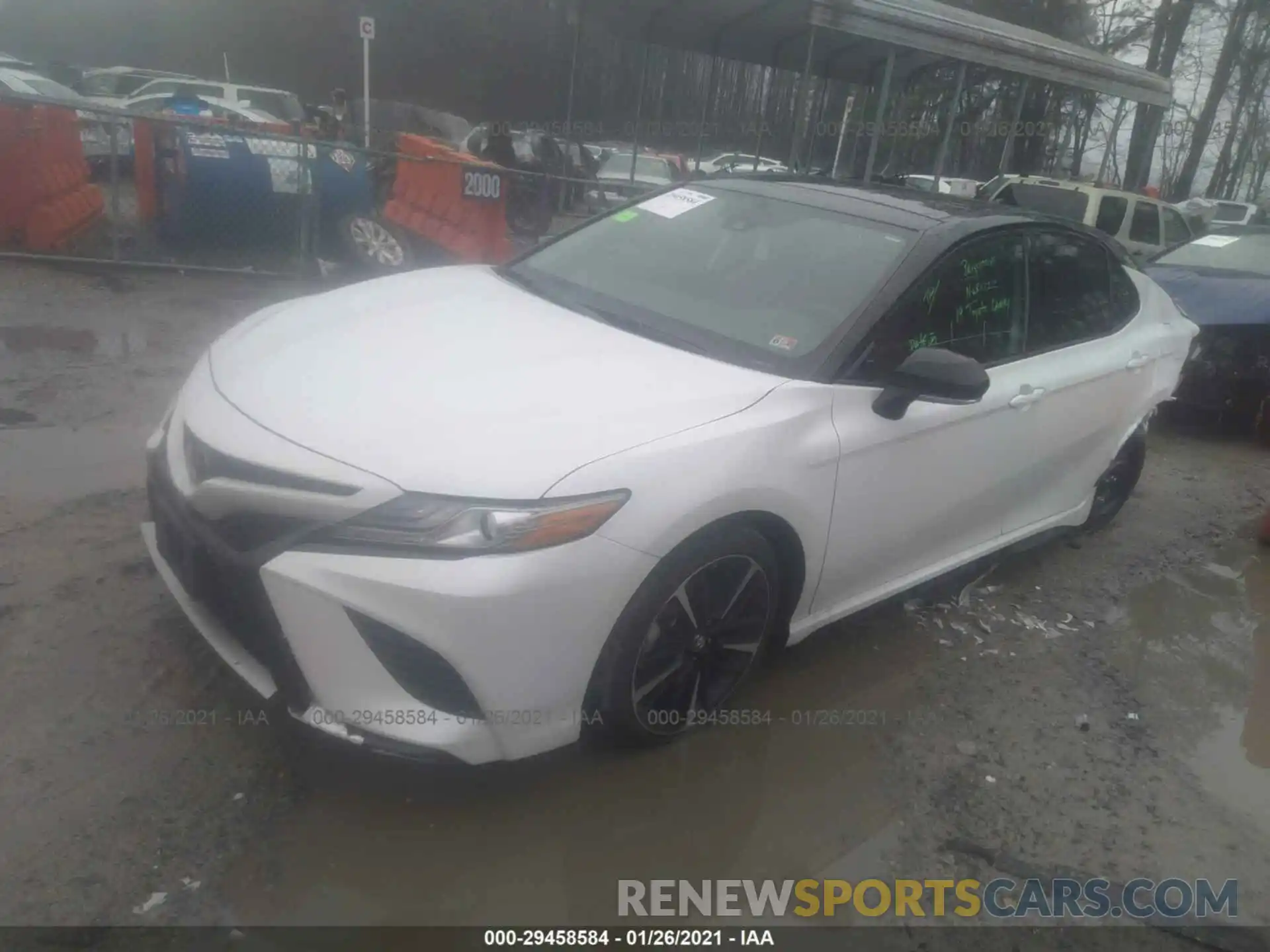 2 Photograph of a damaged car 4T1B61HK6KU263278 TOYOTA CAMRY 2019