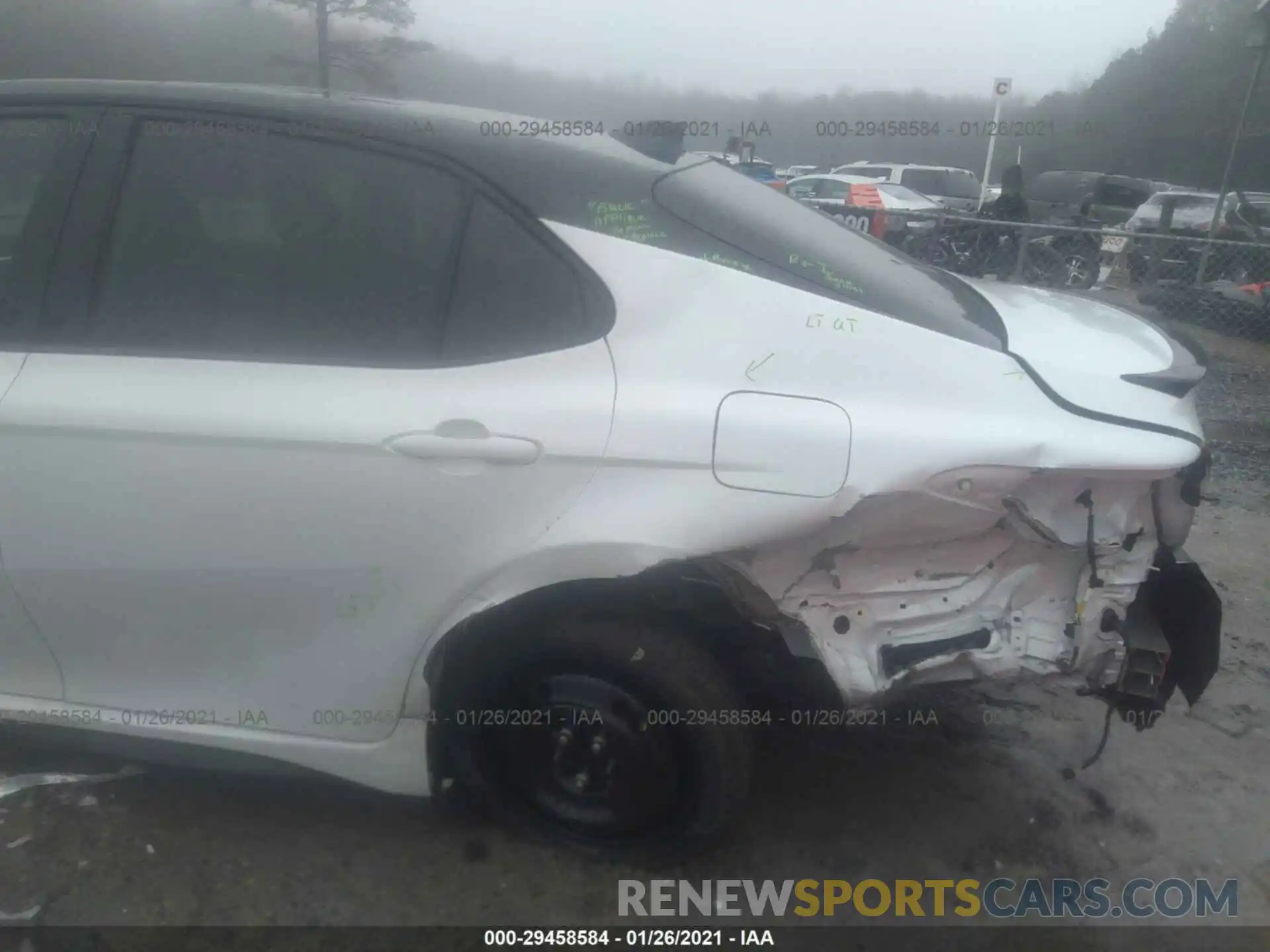 6 Photograph of a damaged car 4T1B61HK6KU263278 TOYOTA CAMRY 2019