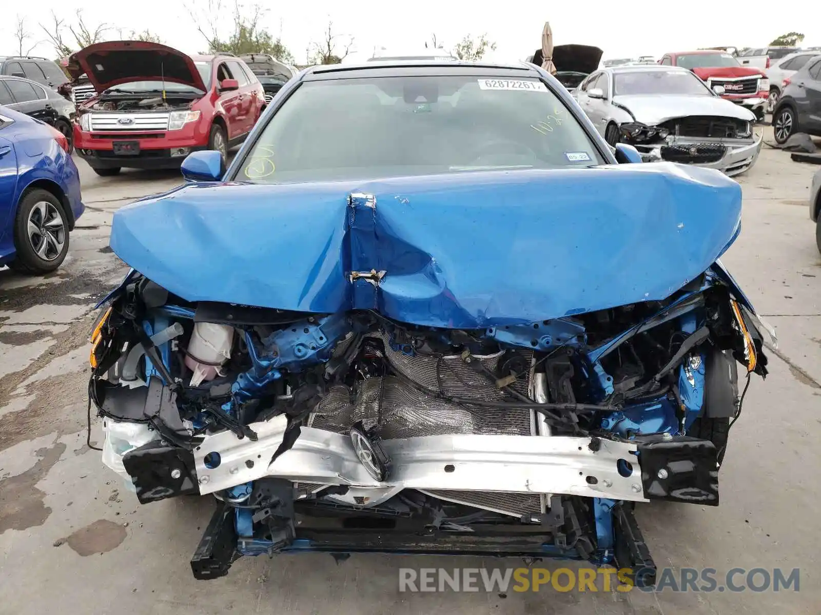 9 Photograph of a damaged car 4T1B61HK6KU270828 TOYOTA CAMRY 2019