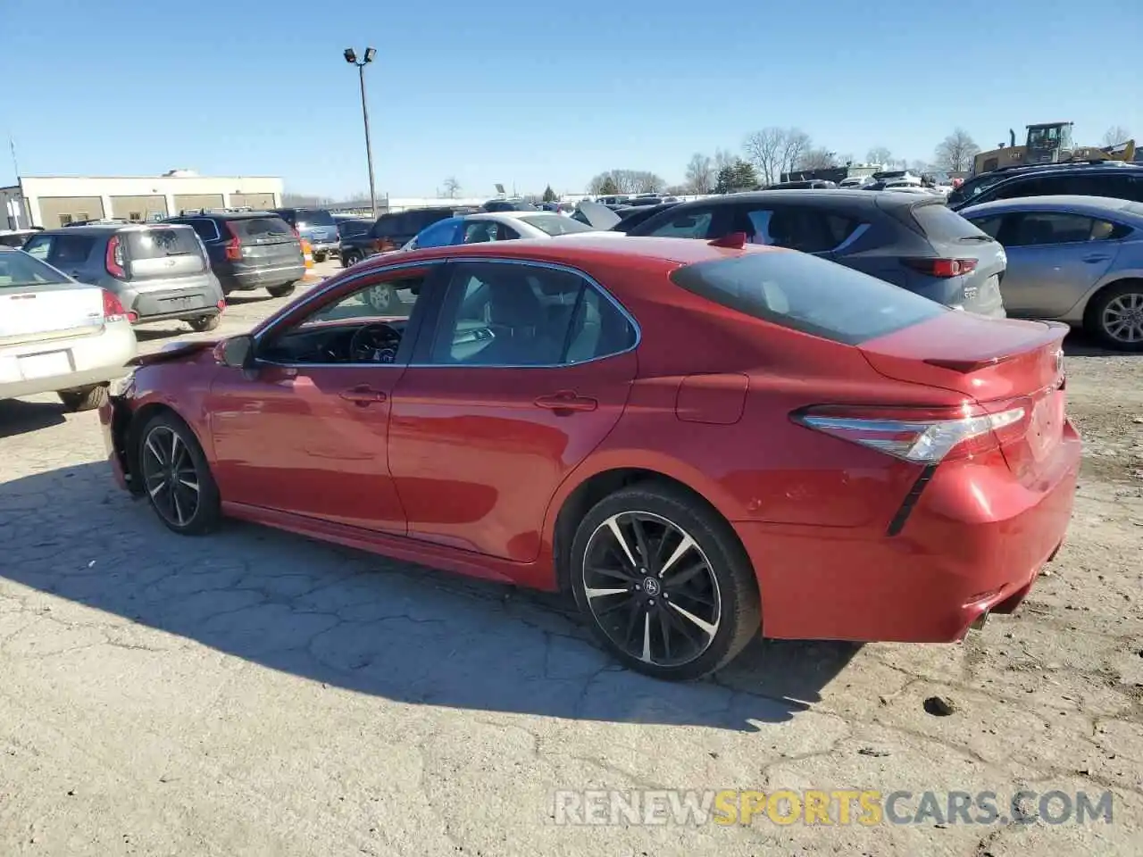 2 Photograph of a damaged car 4T1B61HK6KU284051 TOYOTA CAMRY 2019